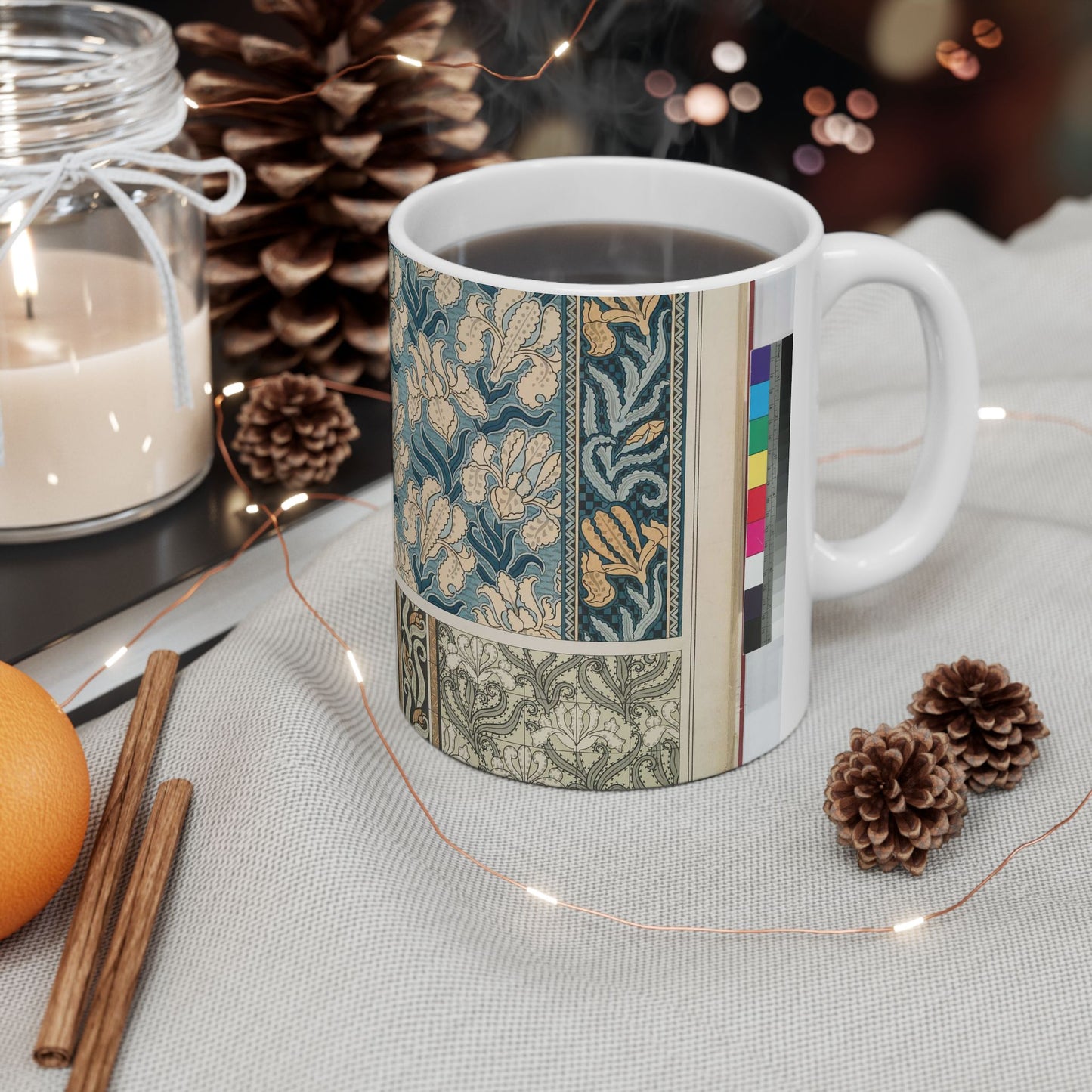 Iris, E. Hervegh. Eugene Grasset, compiler Beautiful Novelty Ceramic Coffee Mug 11oz