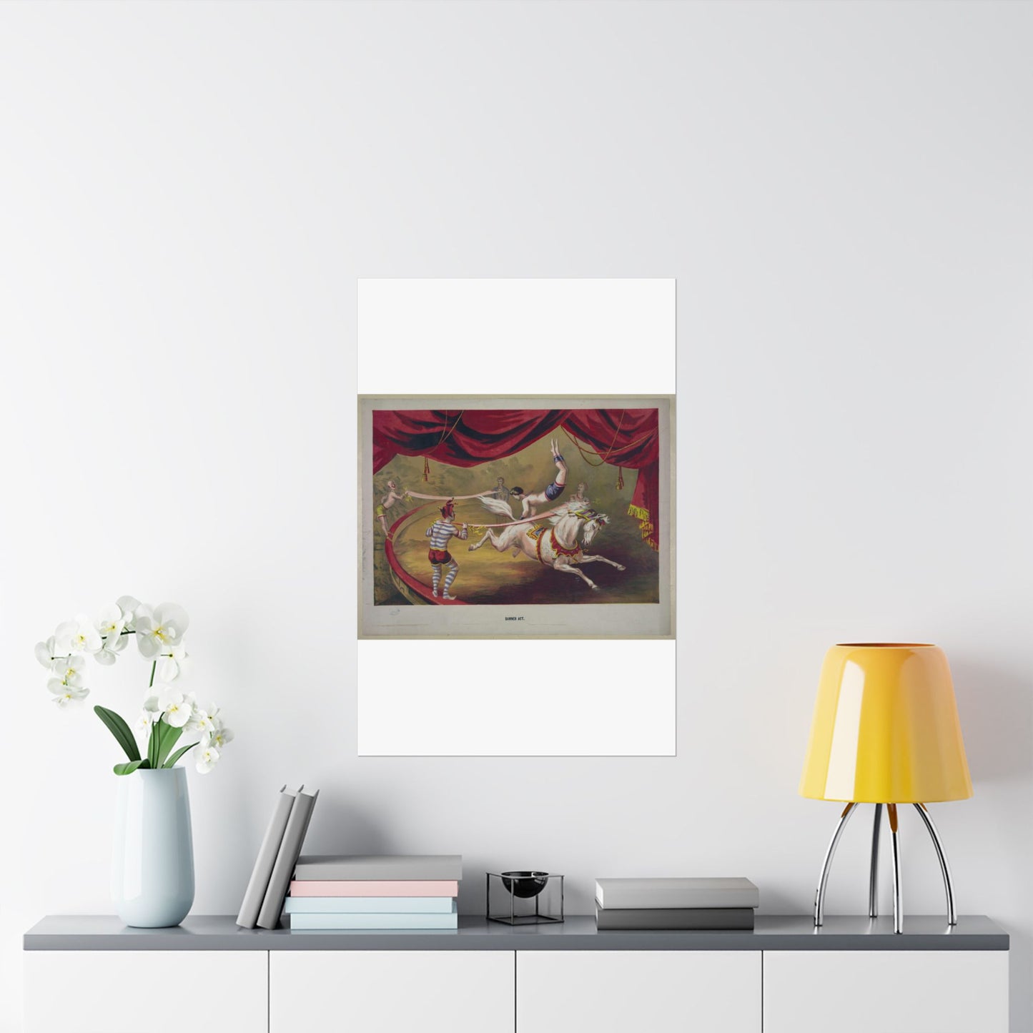 Banner act - Print, Library of Congress collection High Quality Matte Wall Art Poster for Home, Office, Classroom