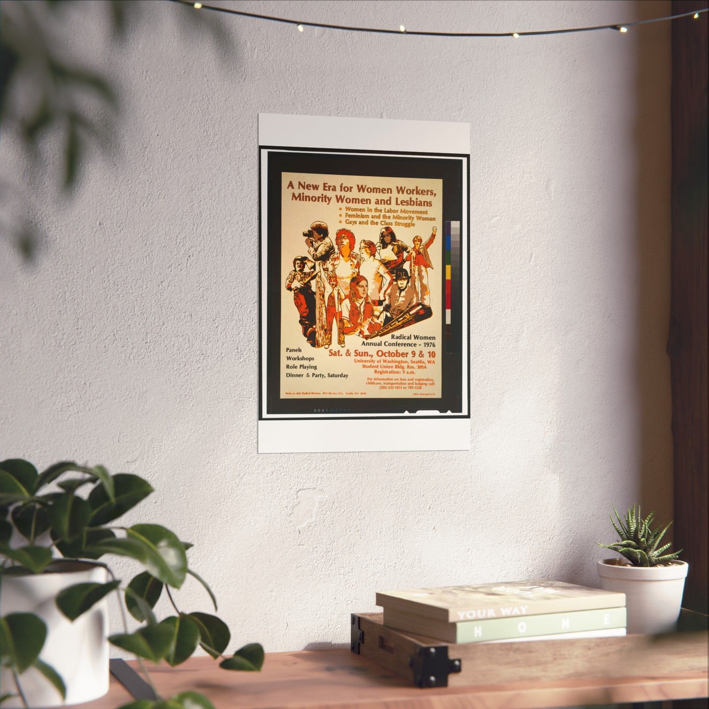 A new era for women workers, minority women and lesbians High Quality Matte Wall Art Poster for Home, Office, Classroom
