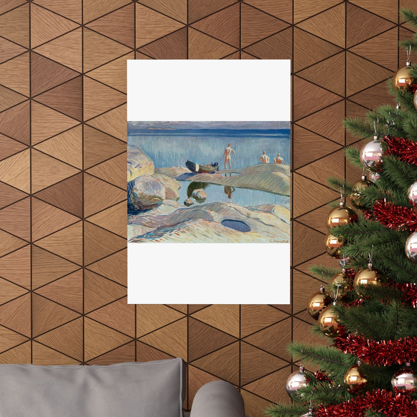 Väinö Blomstedt - Archipelago View High Quality Matte Wall Art Poster for Home, Office, Classroom