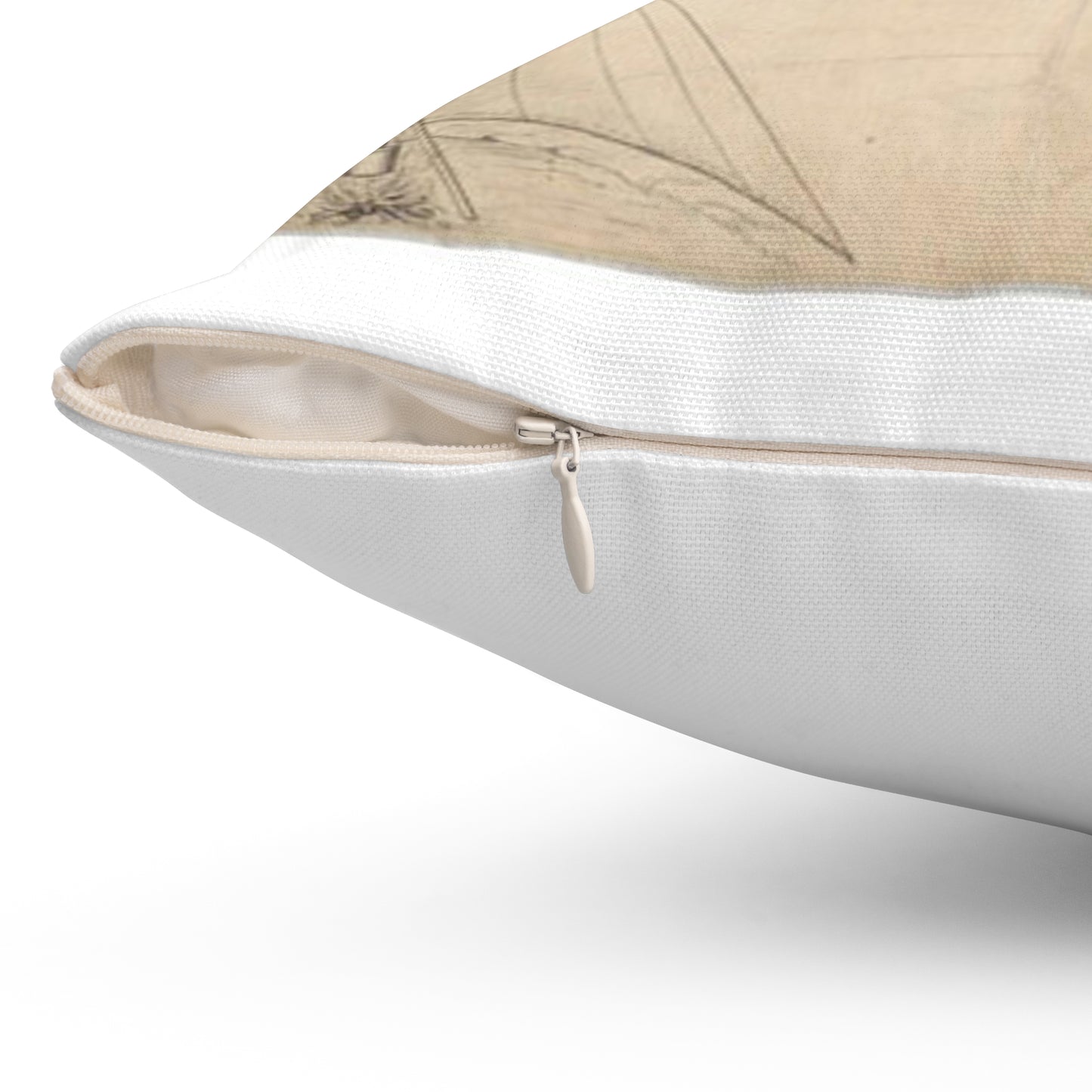Patent drawing - Drawing of Improvement in Tents Public domain image Decorative Accent Square Pillow