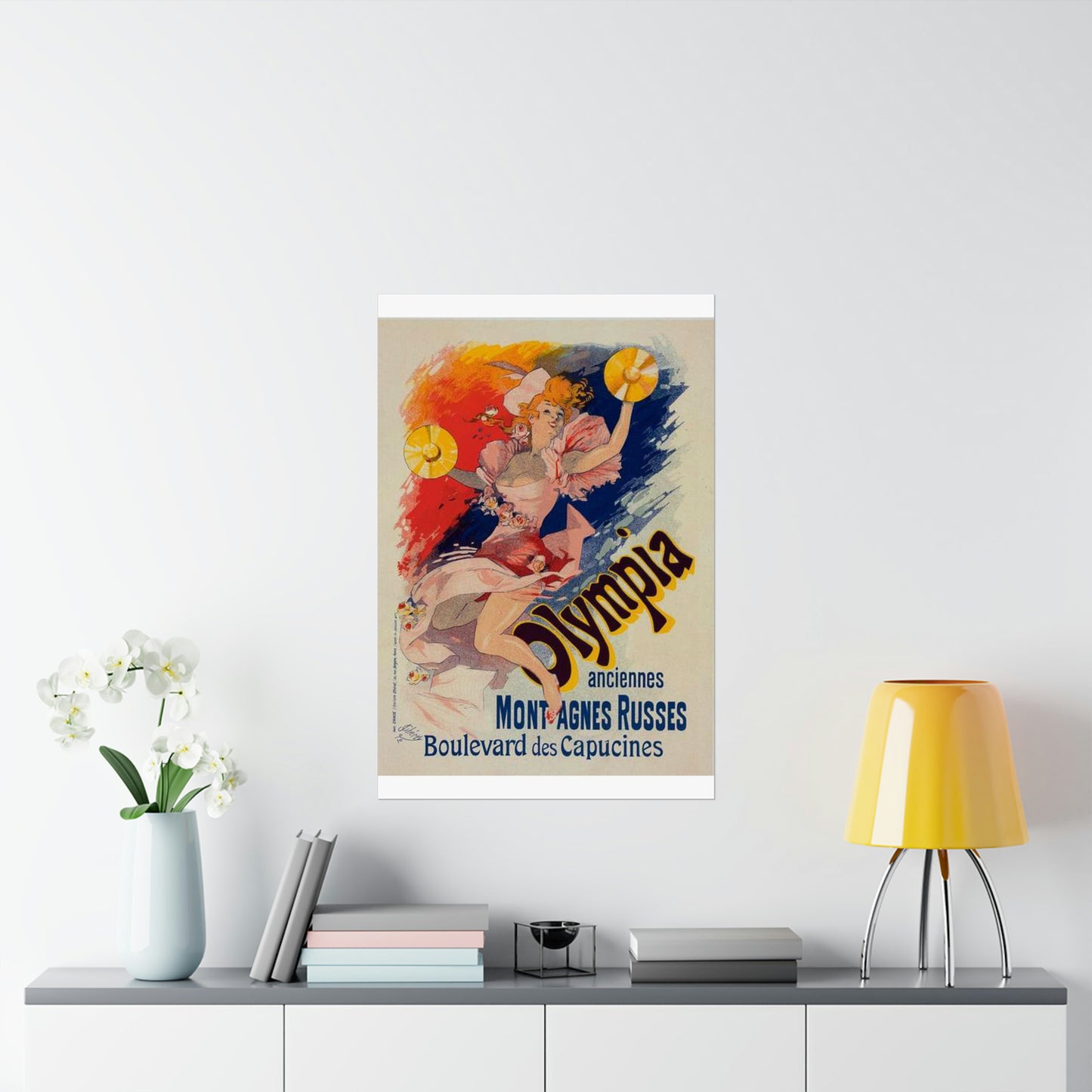 Affiche pour "Olympia". - Art nouveau public domain poster High Quality Matte Wall Art Poster for Home, Office, Classroom