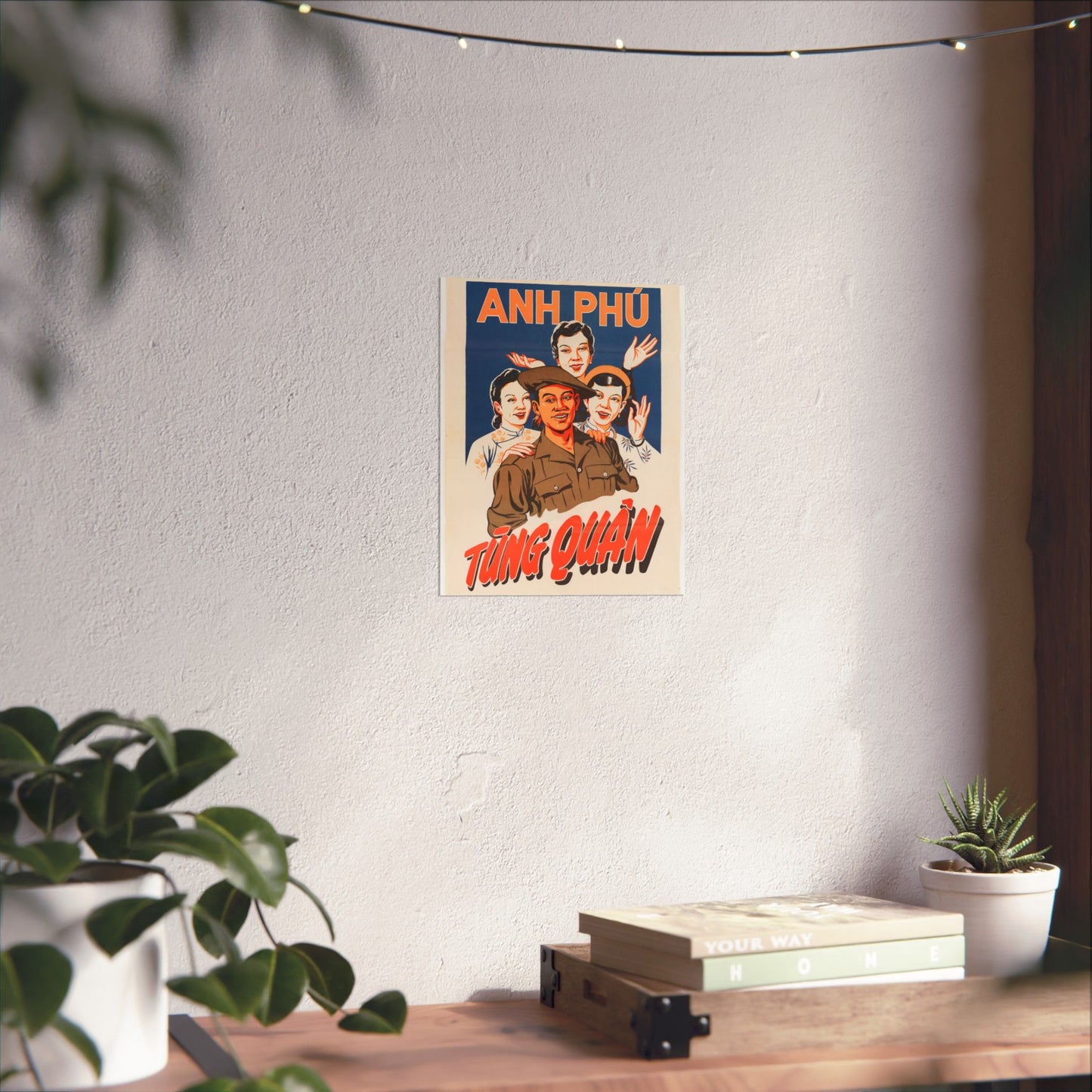 Viet Poster #5, Cold War American Propaganda poster High Quality Matte Wall Art Poster for Home, Office, Classroom