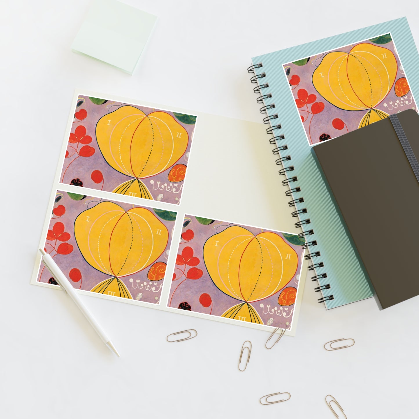 Hilma af Klint - The Ten Largest No. 7 - Adulthood - 1907 Laminated UV Protective Vinyl Stickers