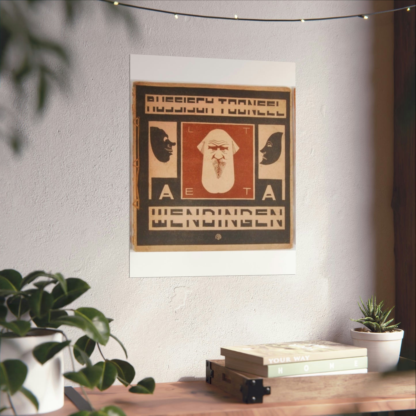 Wendingen 1929 Jessurun de Mesquita High Quality Matte Wall Art Poster for Home, Office, Classroom