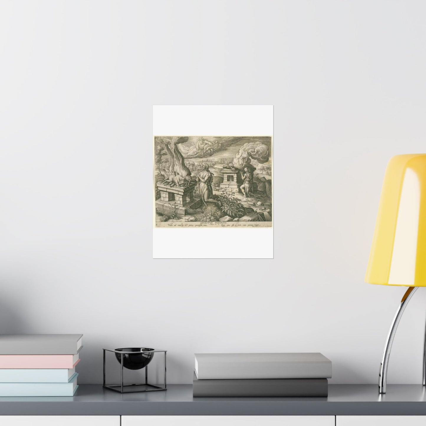 Offer van Abel: de gave van godsdienstigheid High Quality Matte Wall Art Poster for Home, Office, Classroom