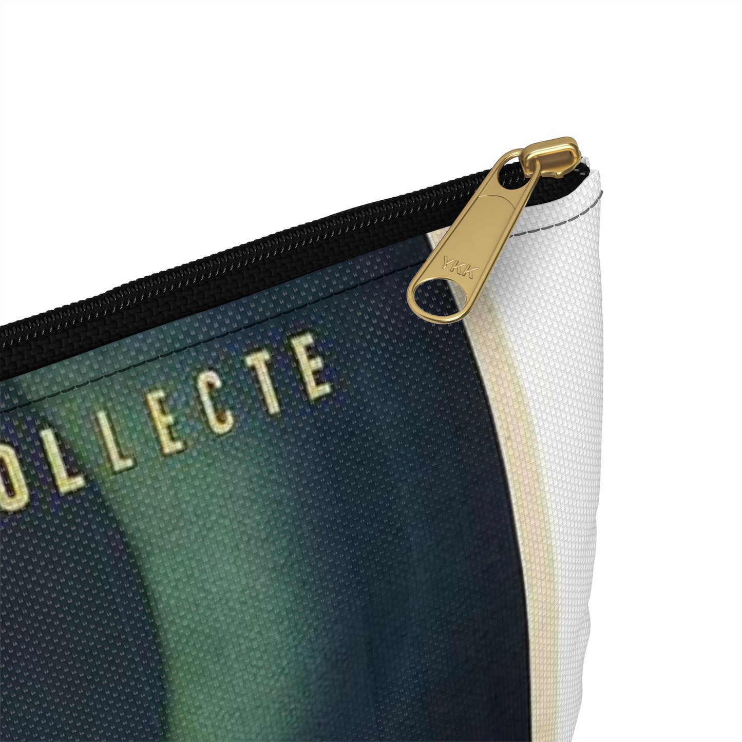 Poster Winterhulp Nederland collecte 22 en 23 december Large Organizer Pouch with Black Zipper