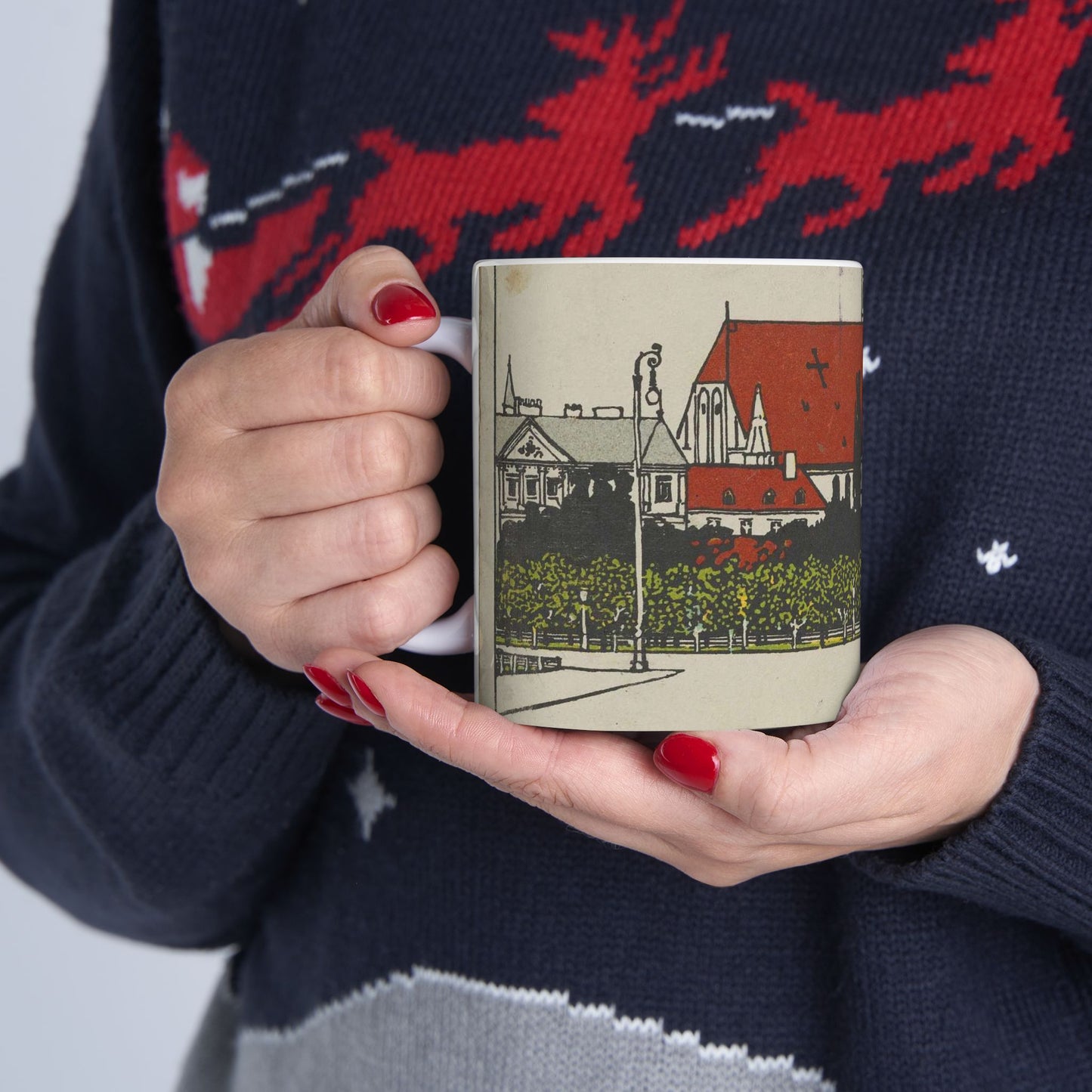 Vienna- Minorite Church (Wien- Die Minoriten Kirche) MET DP844339 Beautiful Novelty Ceramic Coffee Mug 11oz