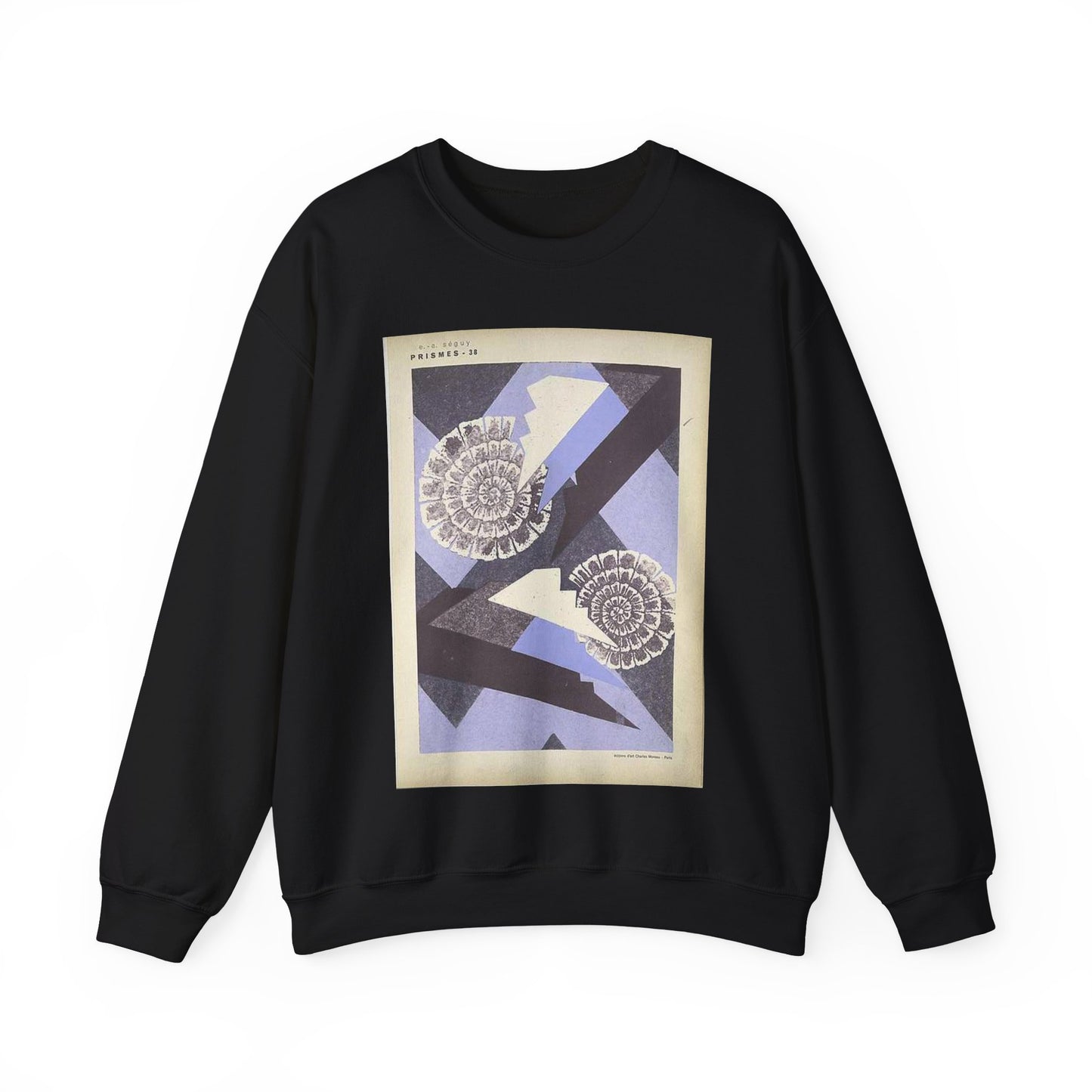 Prismes - EA Séguy - 1933 - page 40 Black Heavy Blend Adult Crew Neck SweatShirt