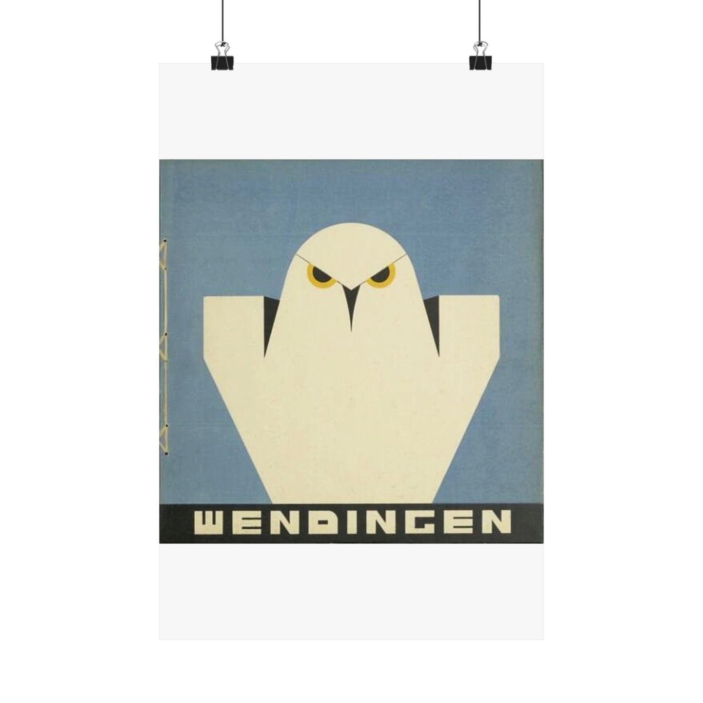 Wendingen Series 12 No. 01 - Art Deco public domain image High Quality Matte Wall Art Poster for Home, Office, Classroom