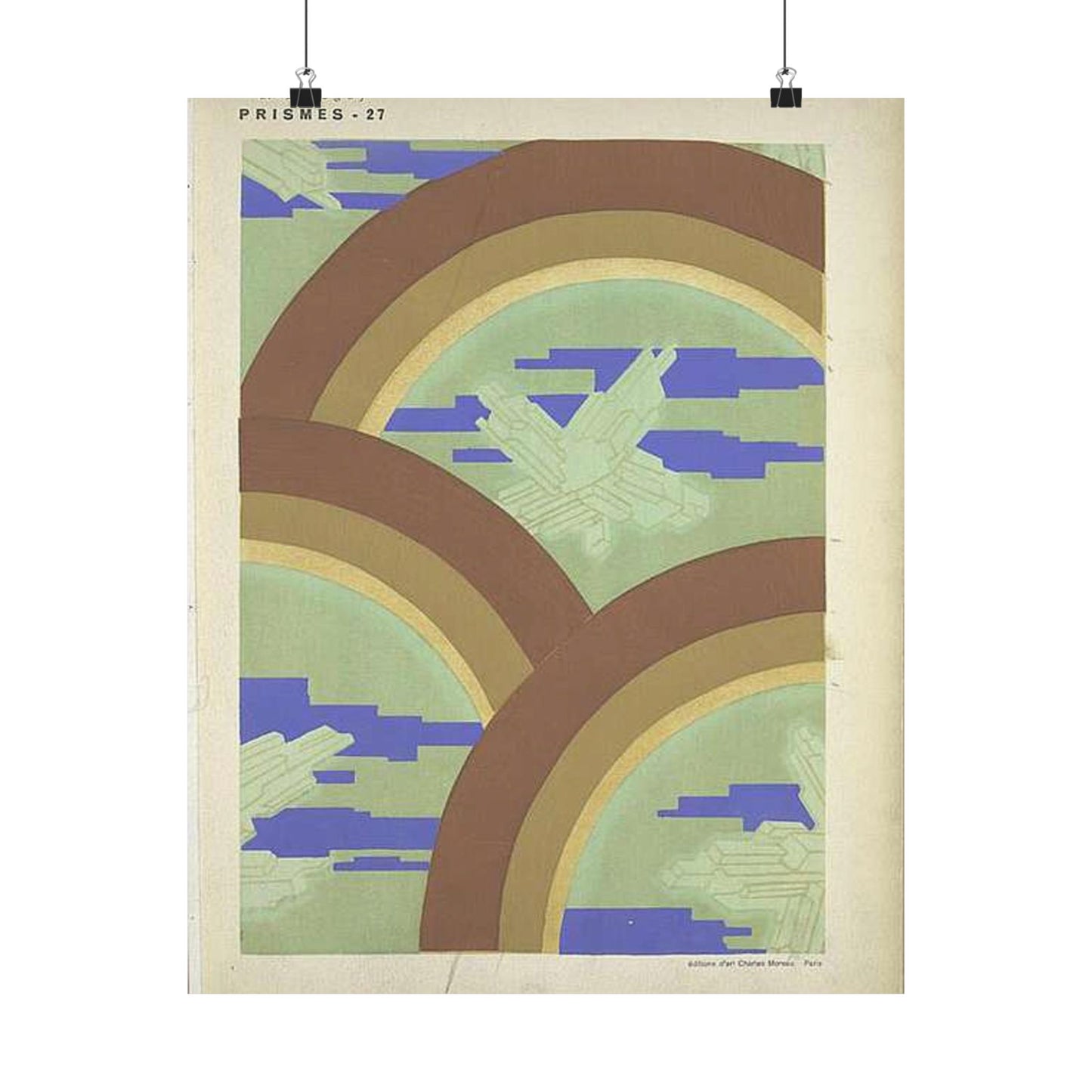 Prismes - EA Séguy - 1933 - page 29 High Quality Matte Wall Art Poster for Home, Office, Classroom