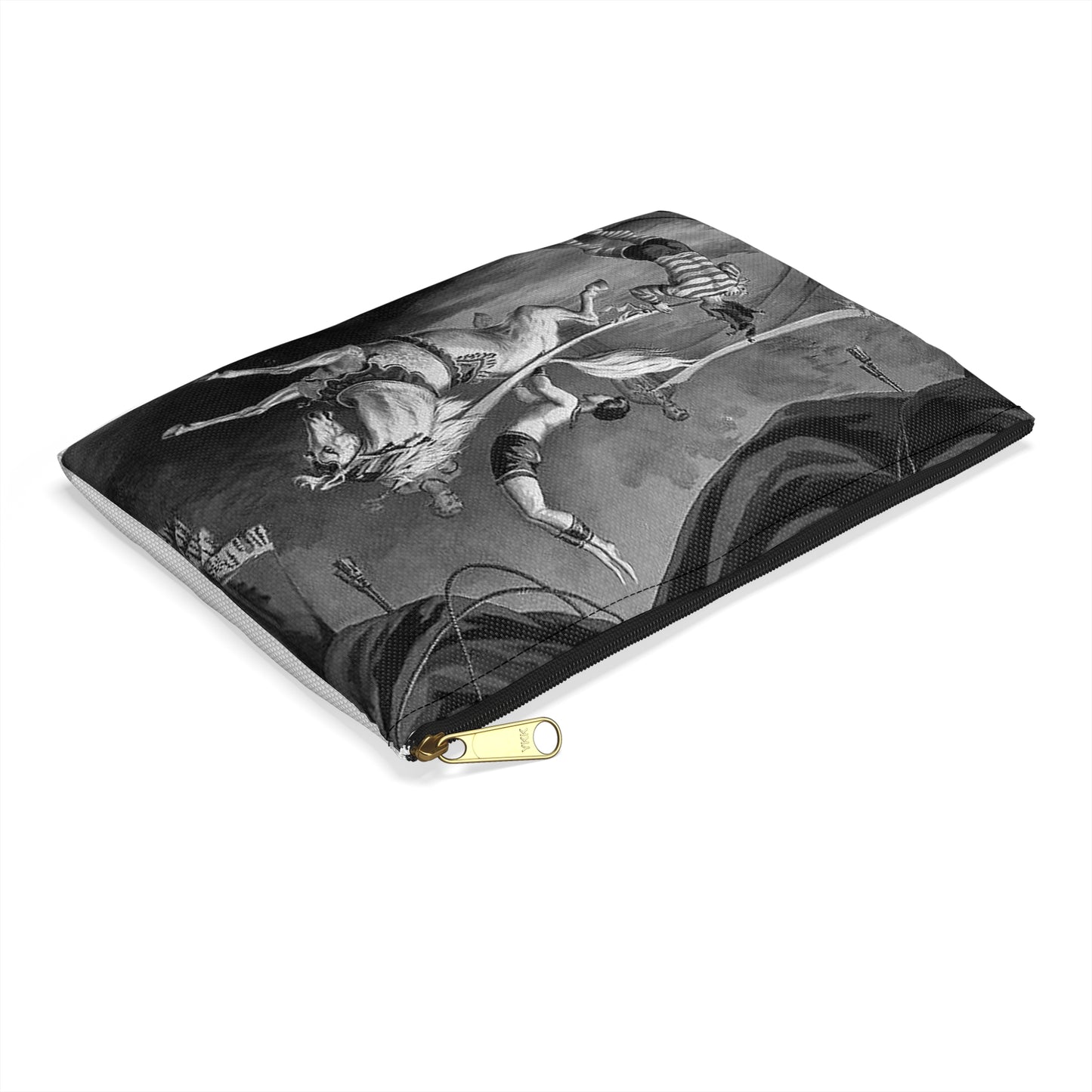 Banner act - Print, Library of Congress collection Large Organizer Pouch with Black Zipper