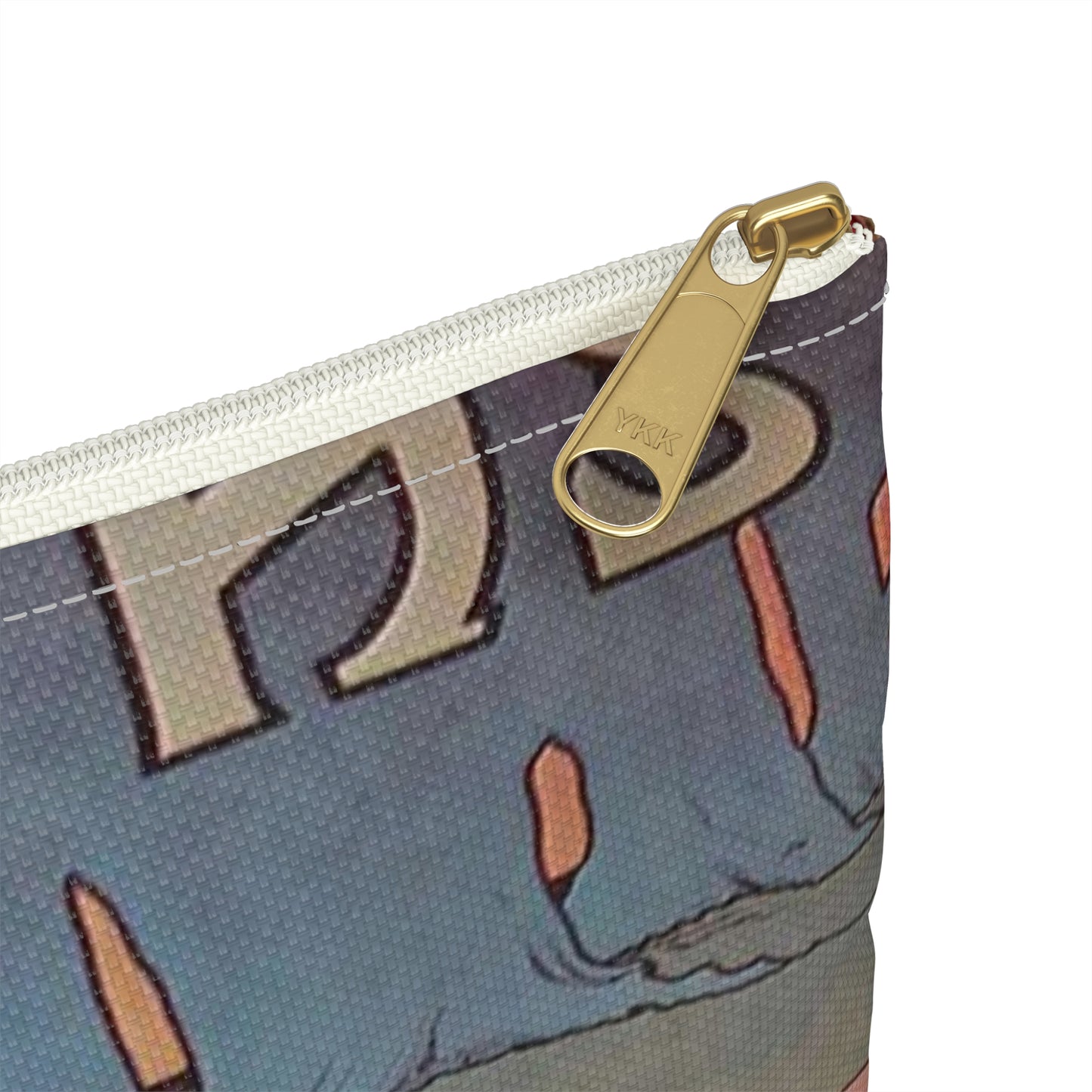 Cycles Griffiths affiche Henri Thiriet 1898 Large Organizer Pouch with Black Zipper