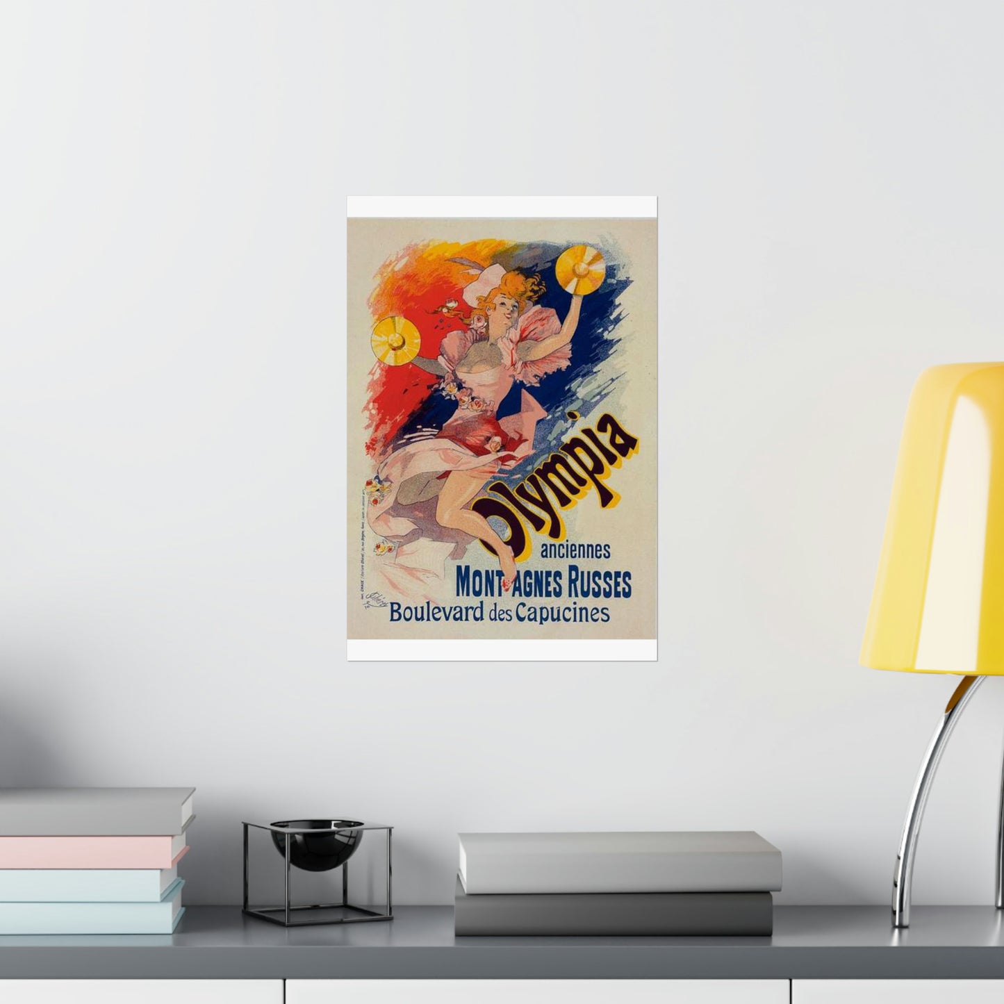 Affiche pour "Olympia". - Art nouveau public domain poster High Quality Matte Wall Art Poster for Home, Office, Classroom