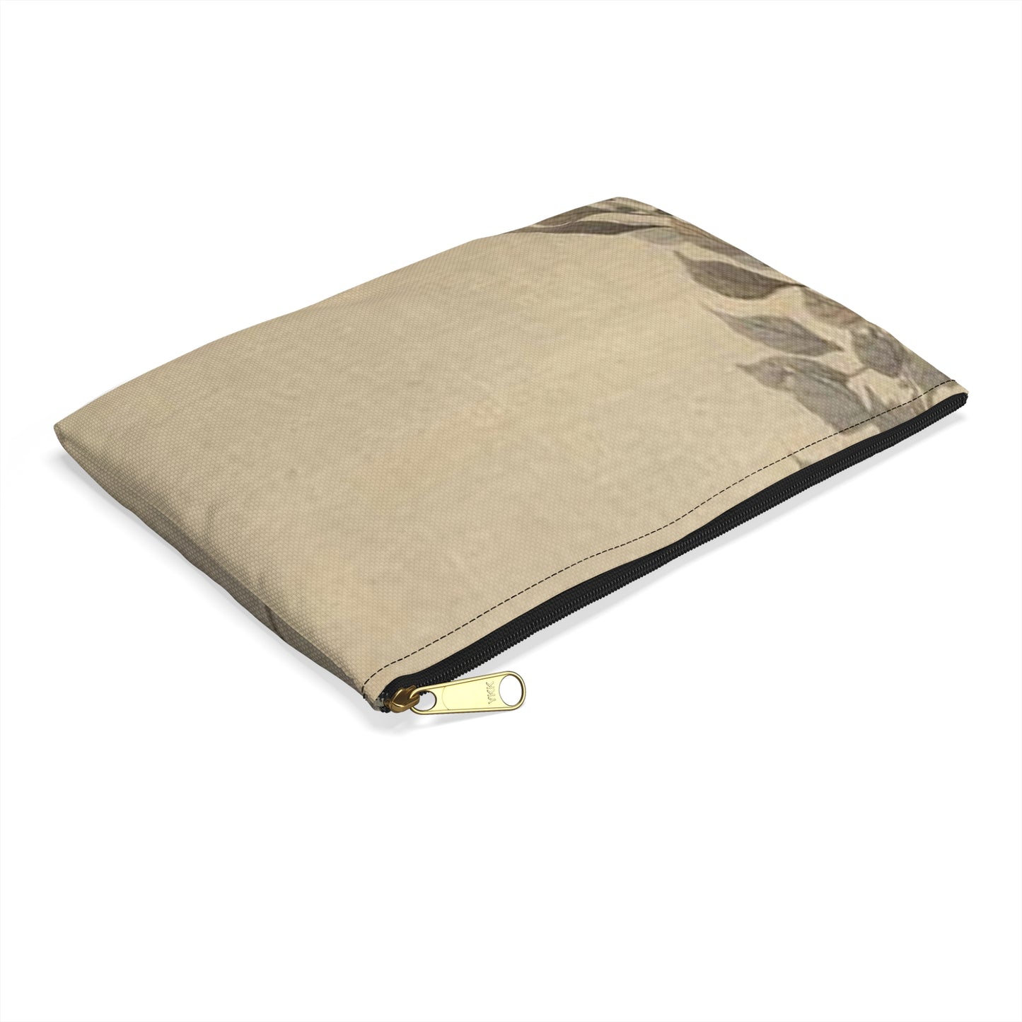 Koson - quails, Ohara Koson Large Organizer Pouch with Black Zipper