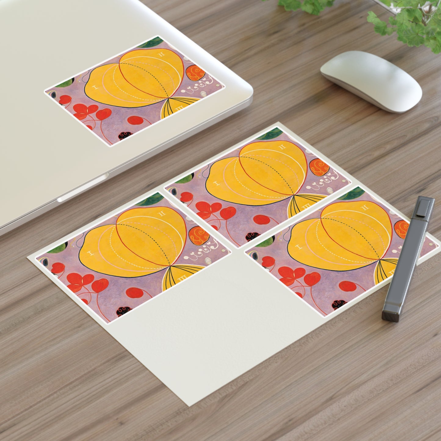 Hilma af Klint - The Ten Largest No. 7 - Adulthood - 1907 Laminated UV Protective Vinyl Stickers