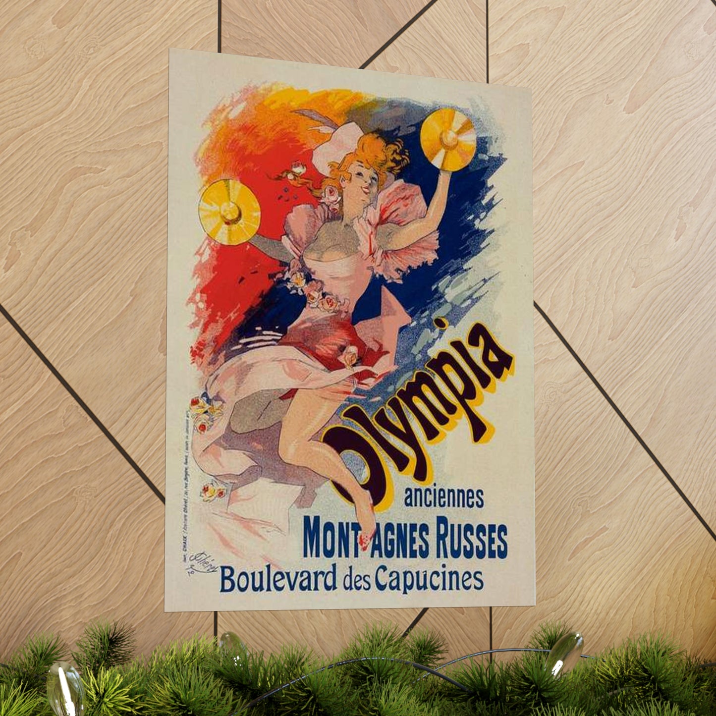Affiche pour "Olympia". - Art nouveau public domain poster High Quality Matte Wall Art Poster for Home, Office, Classroom