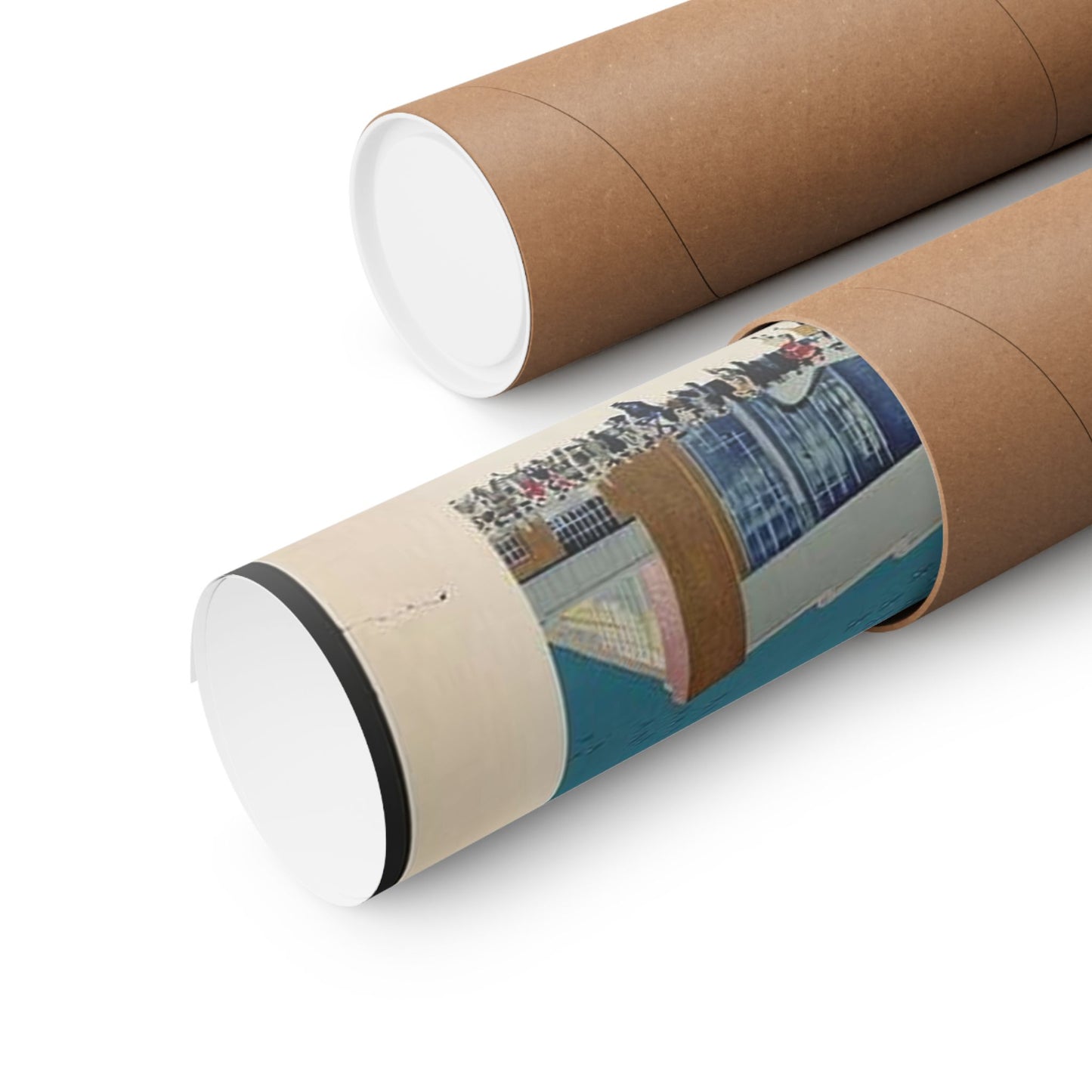 Our Answer All-Out Production, Canada, WWII Propaganda Poster High Quality Matte Wall Art Poster for Home, Office, Classroom