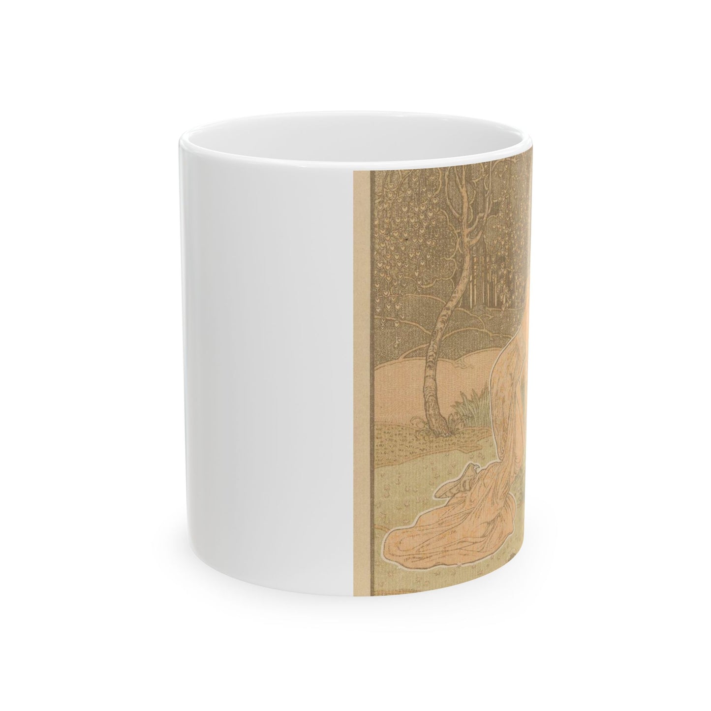 Halewijn, Art Nouveau Poster - Art nouveau public domain poster - Art nouveau public domain image Beautiful Novelty Ceramic Coffee Mug 11oz