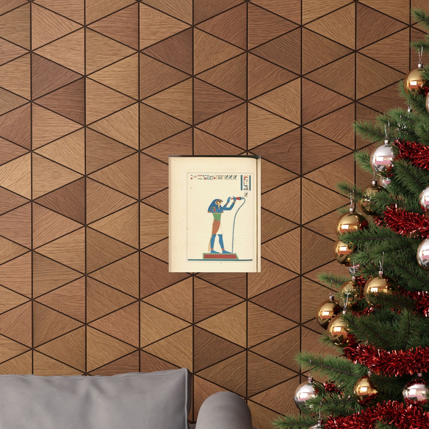 Thoth Trismégiste, le premier Hermès, Hermès Trismégiste. High Quality Matte Wall Art Poster for Home, Office, Classroom