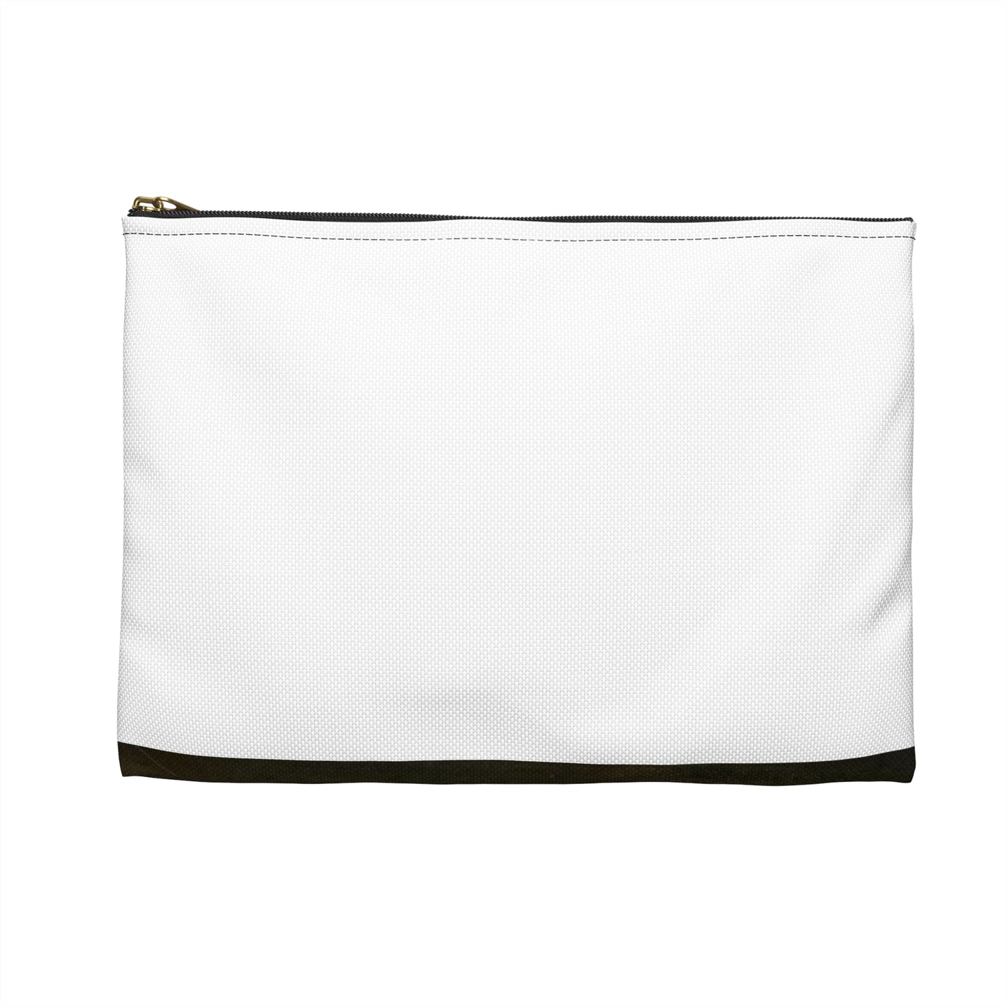 Kirkegata i Hammerfest før ødeleggelsene under andre verdenskrig. Blikket er rettet oppover bakken, mot kirka. En person kryssen veien. Large Organizer Pouch with Black Zipper