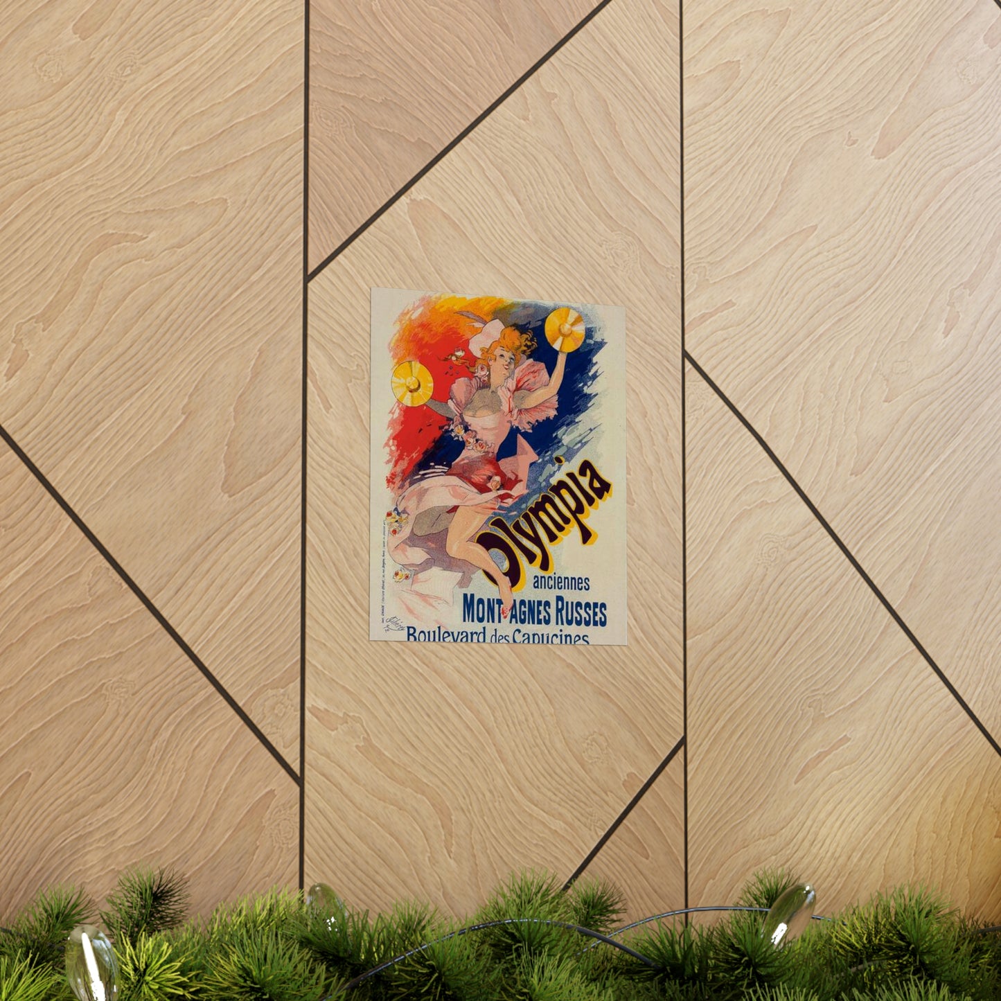 Affiche pour "Olympia". - Art nouveau public domain poster High Quality Matte Wall Art Poster for Home, Office, Classroom