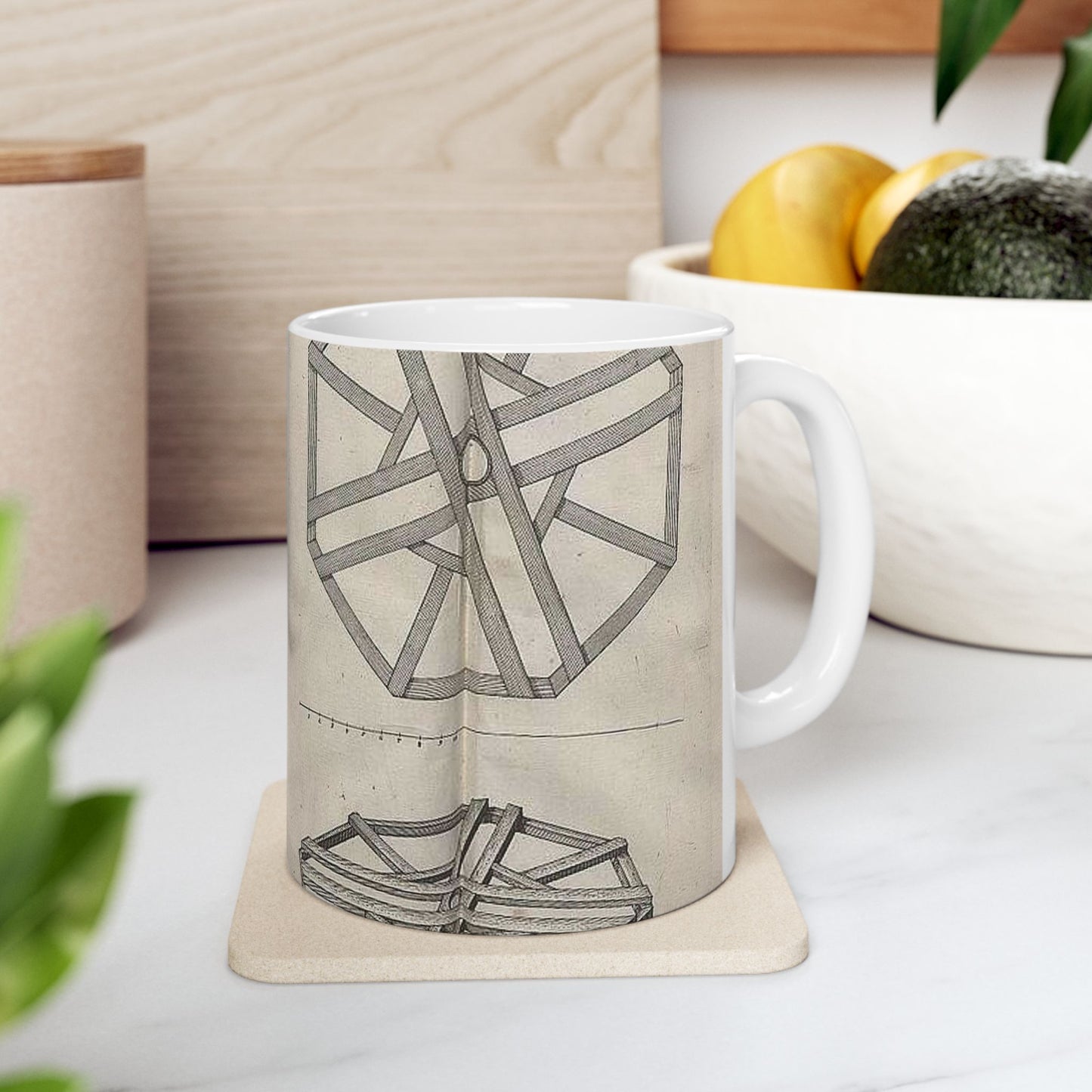 Patent Drawing of Engine - Fotothek df tg 0002625 Architektur ^ Bauwesen ^ Kran ^ Tragwerk Public domain image Beautiful Novelty Ceramic Coffee Mug 11oz