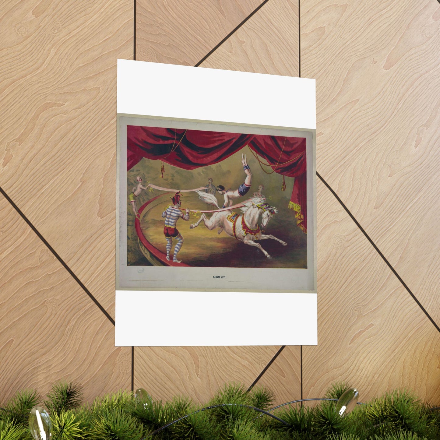 Banner act - Print, Library of Congress collection High Quality Matte Wall Art Poster for Home, Office, Classroom