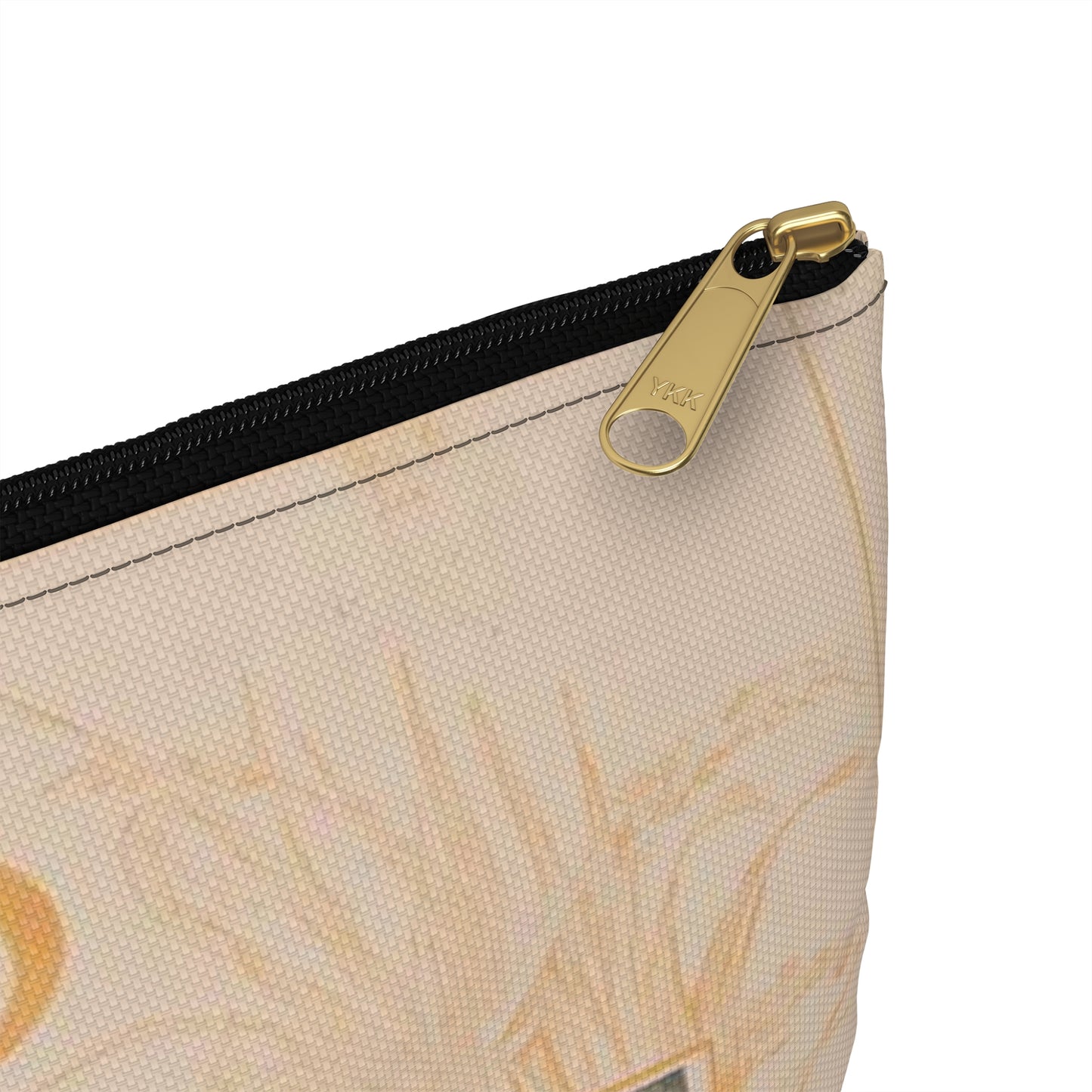 Louis Rhead - Harper's Bazar Thanksgiving 1892 LCCN2015646538 Large Organizer Pouch with Black Zipper