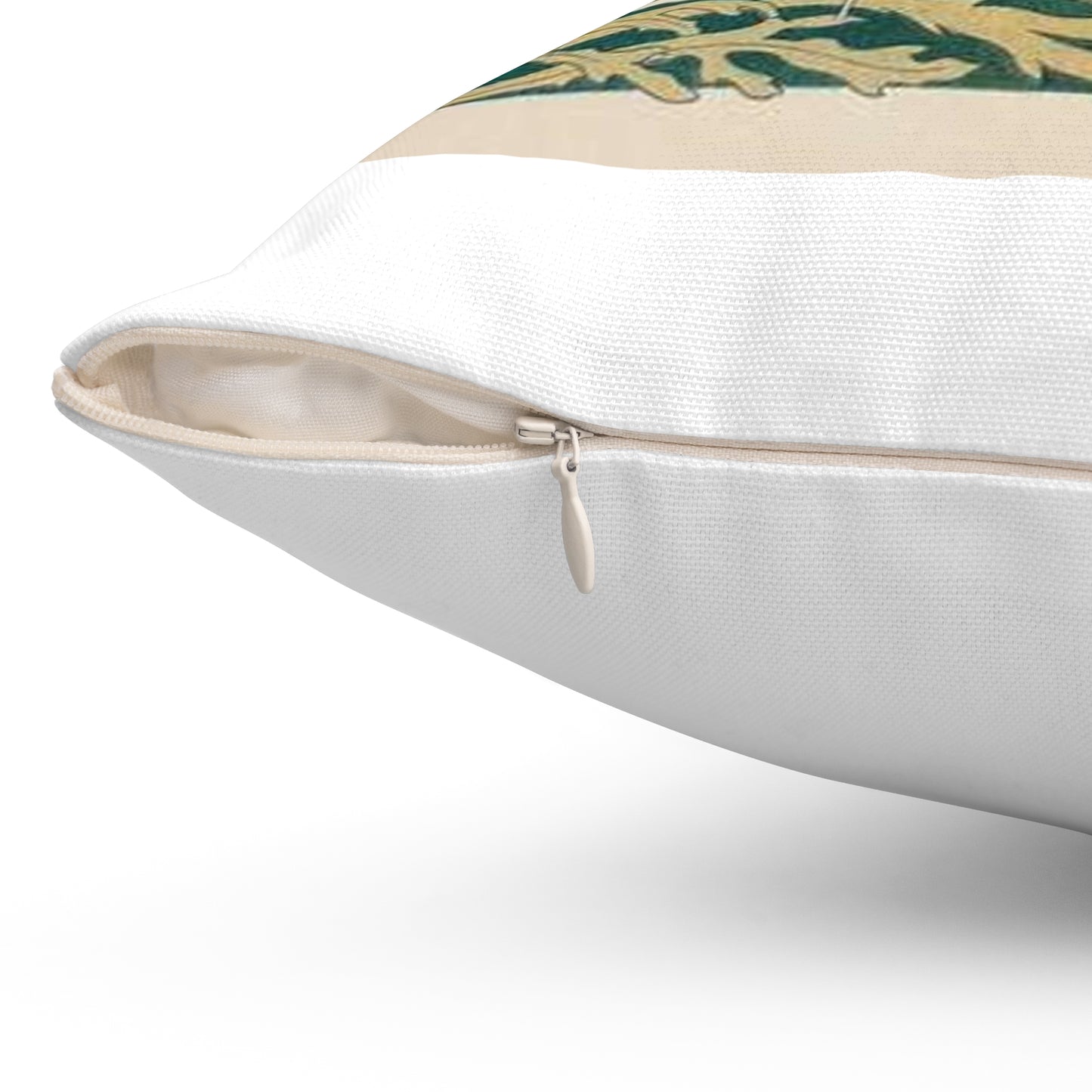 Affiche belge pour le "Casino de Cabourg". Decorative Accent Square Pillow