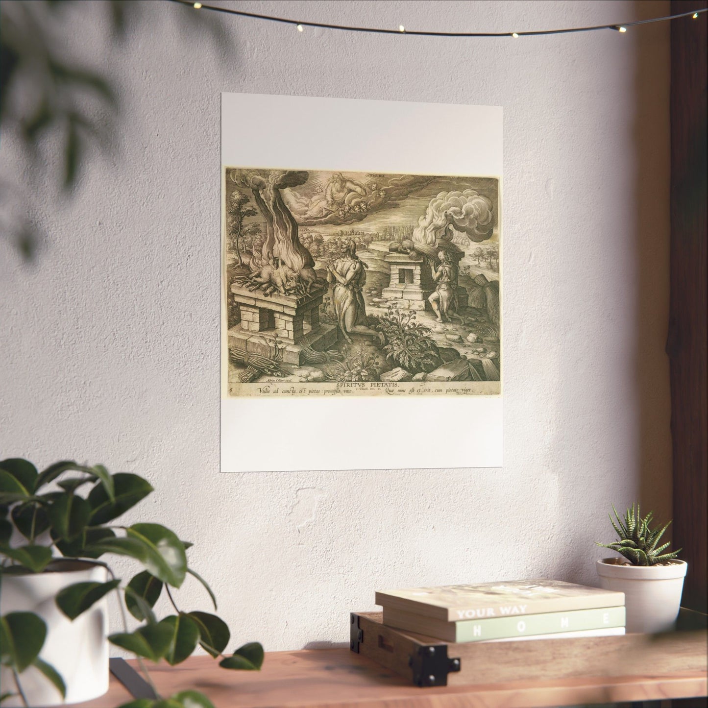 Offer van Abel: de gave van godsdienstigheid High Quality Matte Wall Art Poster for Home, Office, Classroom