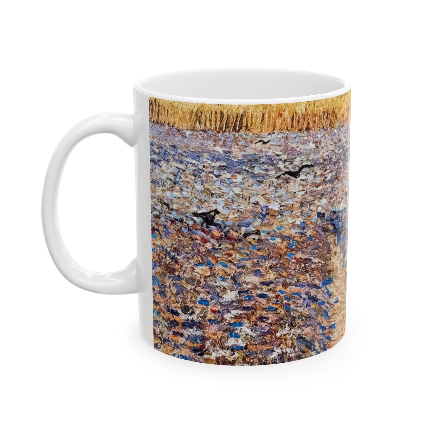 The Sower - My Dream - A painting of a man in a field Beautiful Novelty Ceramic Coffee Mug 11oz