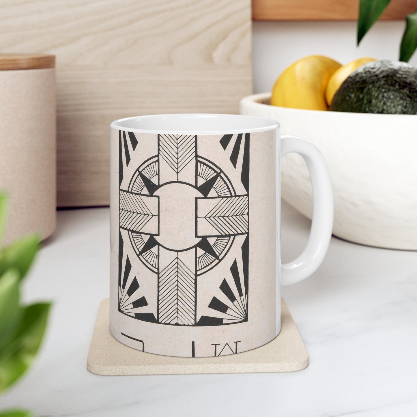 Samuel Jessurun de Mesquita - Ornament met cirkel en kruis Beautiful Novelty Ceramic Coffee Mug 11oz