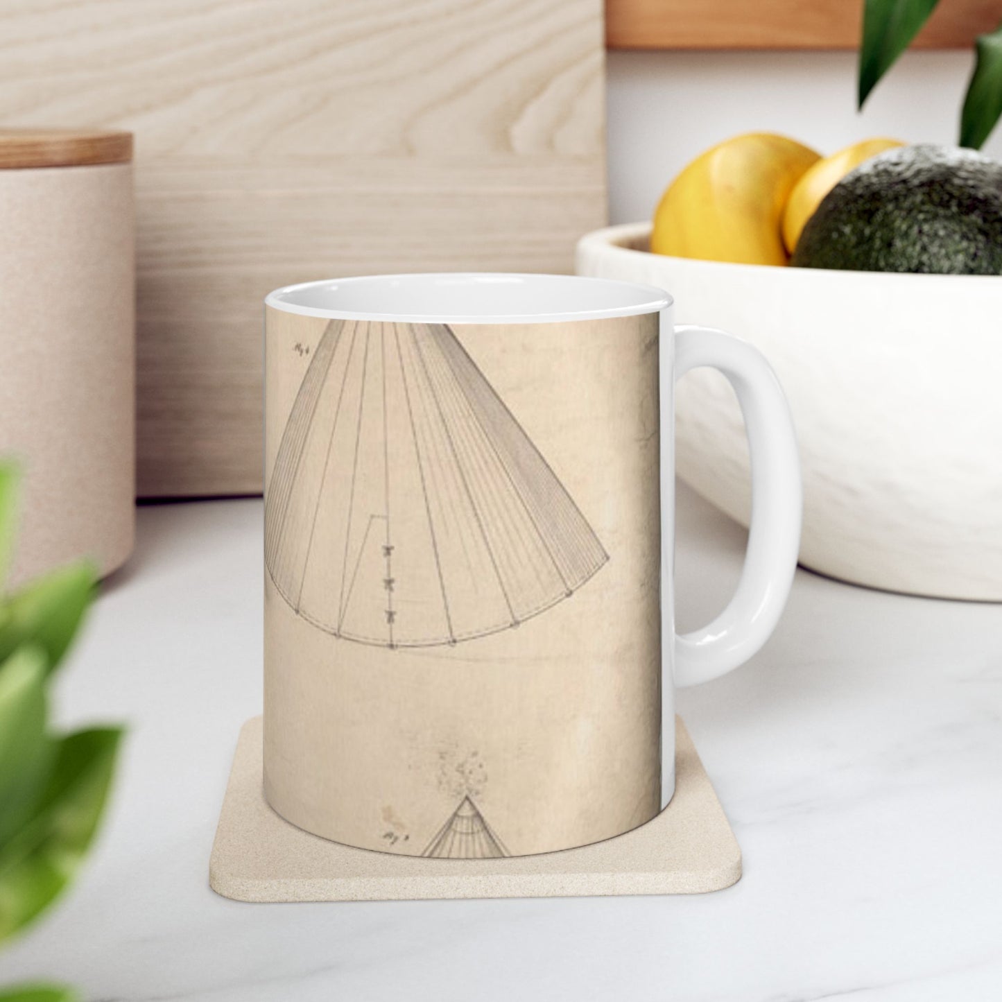Patent drawing - Drawing of Improvement in Tents Public domain image Beautiful Novelty Ceramic Coffee Mug 11oz