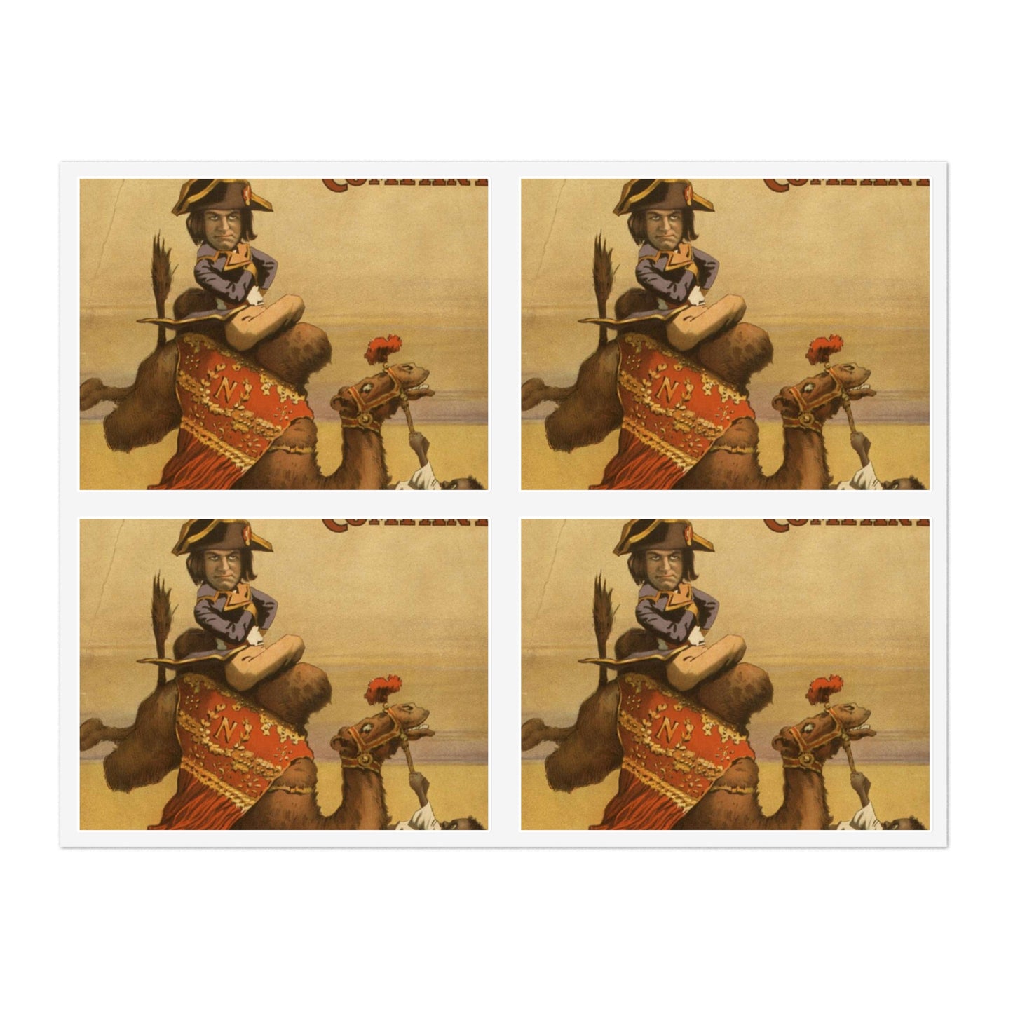 The little Corporal new comic opera by Harry B. Smith and Ludwig Englander. Laminated UV Protective Vinyl Stickers