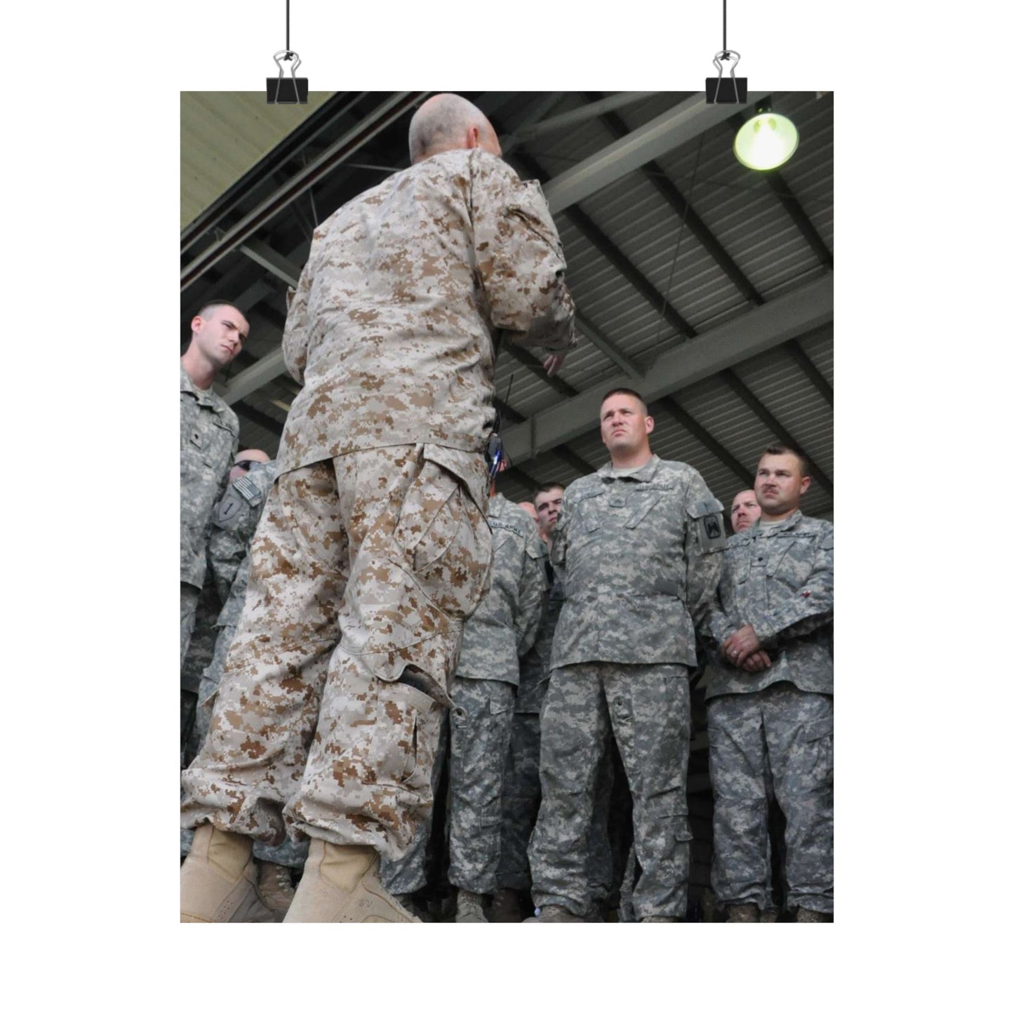 U.S. Navy Vice Adm. Mike LeFever, commander of the High Quality Matte Wall Art Poster for Home, Office, Classroom
