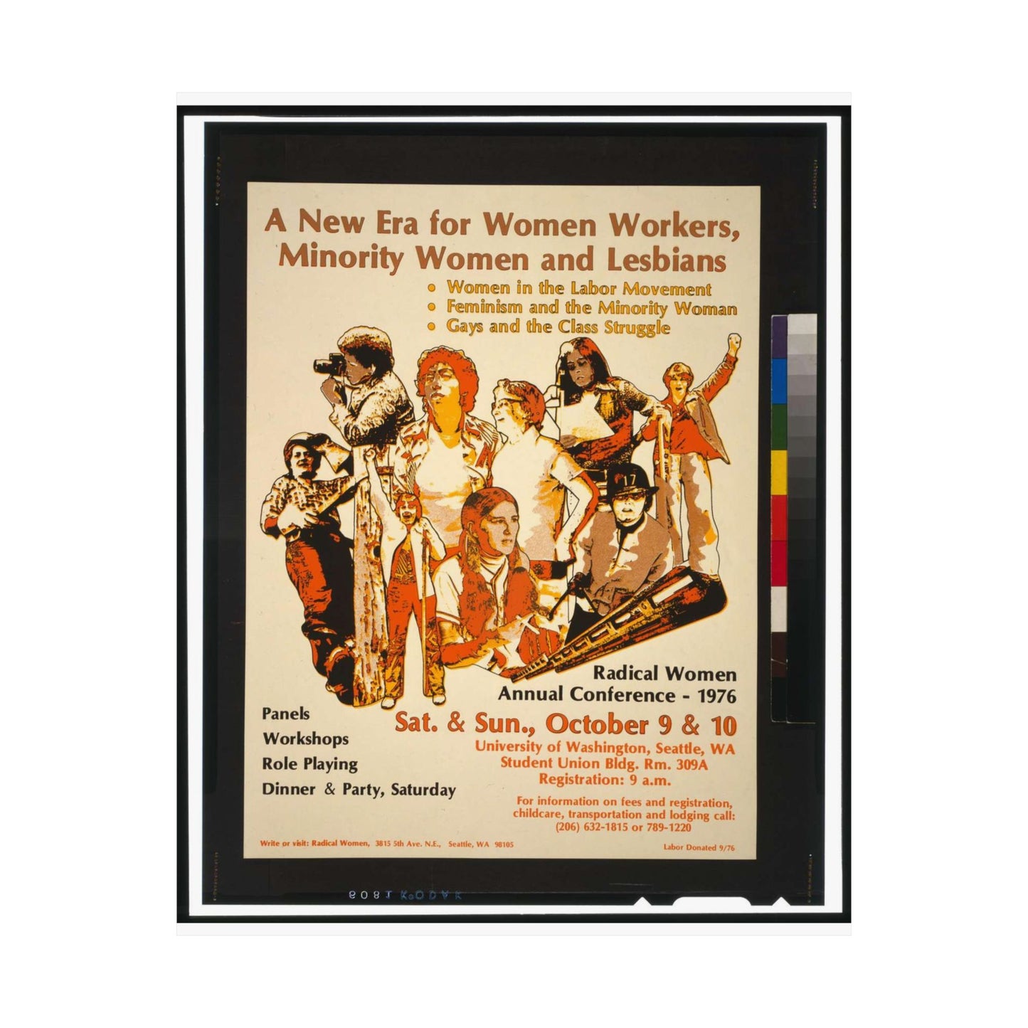 A new era for women workers, minority women and lesbians High Quality Matte Wall Art Poster for Home, Office, Classroom
