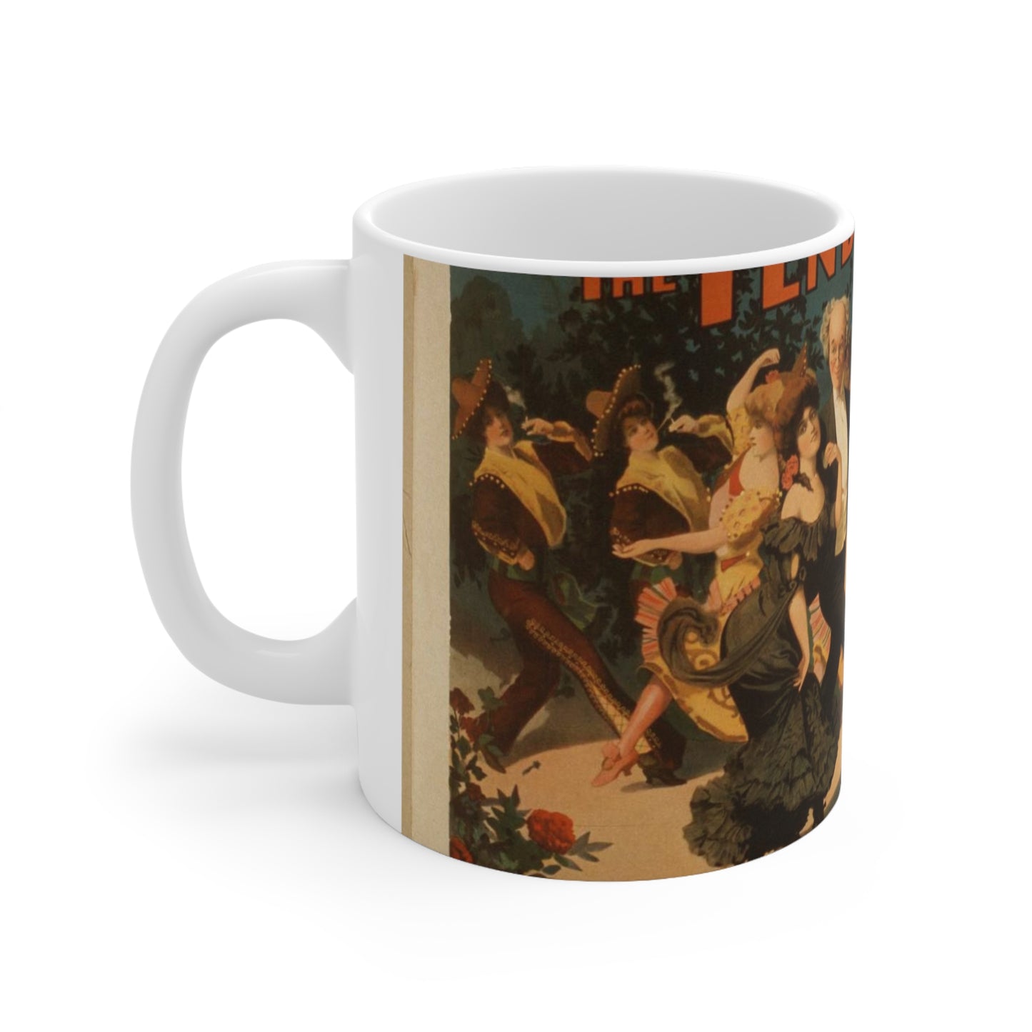 Richard Carle in The tenderfoot an operatic comedy in 3 acts : book by Richard Carle ; music by H.L. Heartz. Beautiful Novelty Ceramic Coffee Mug 11oz