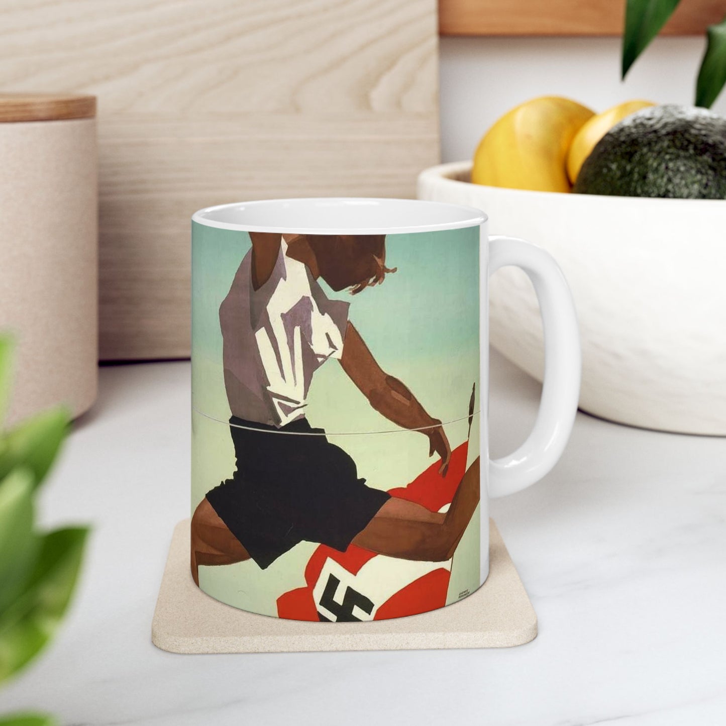 Reichssporttag des B.D.M. 23 September 1934 - Ludwig HOHLWEIN München Plakat Poster Library of Congress No know copyright restrictions Public domain 71sK7kr99UL. AC SL1411 Beautiful Novelty Ceramic Coffee Mug 11oz