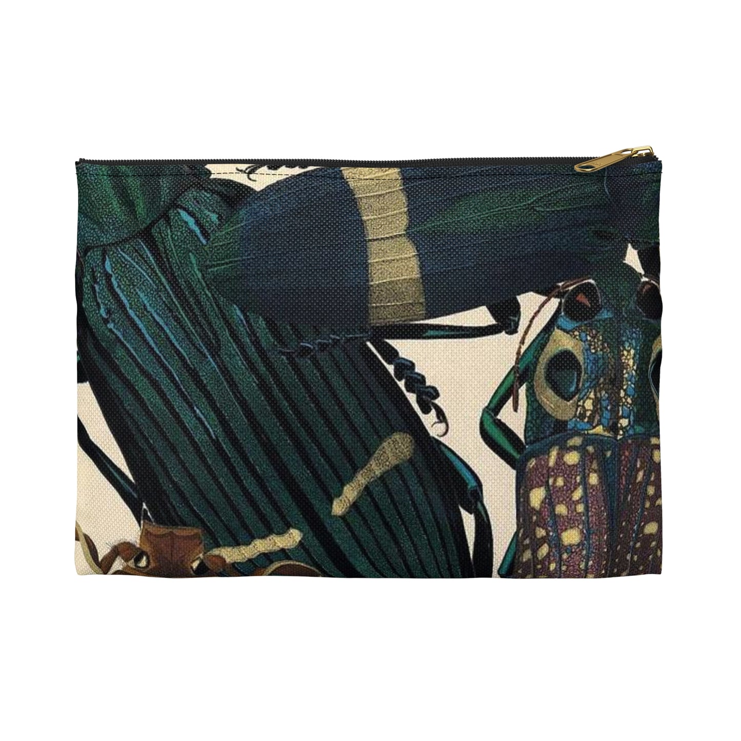 Insectes - EA Séguy - 1929 - page 14 Large Organizer Pouch with Black Zipper