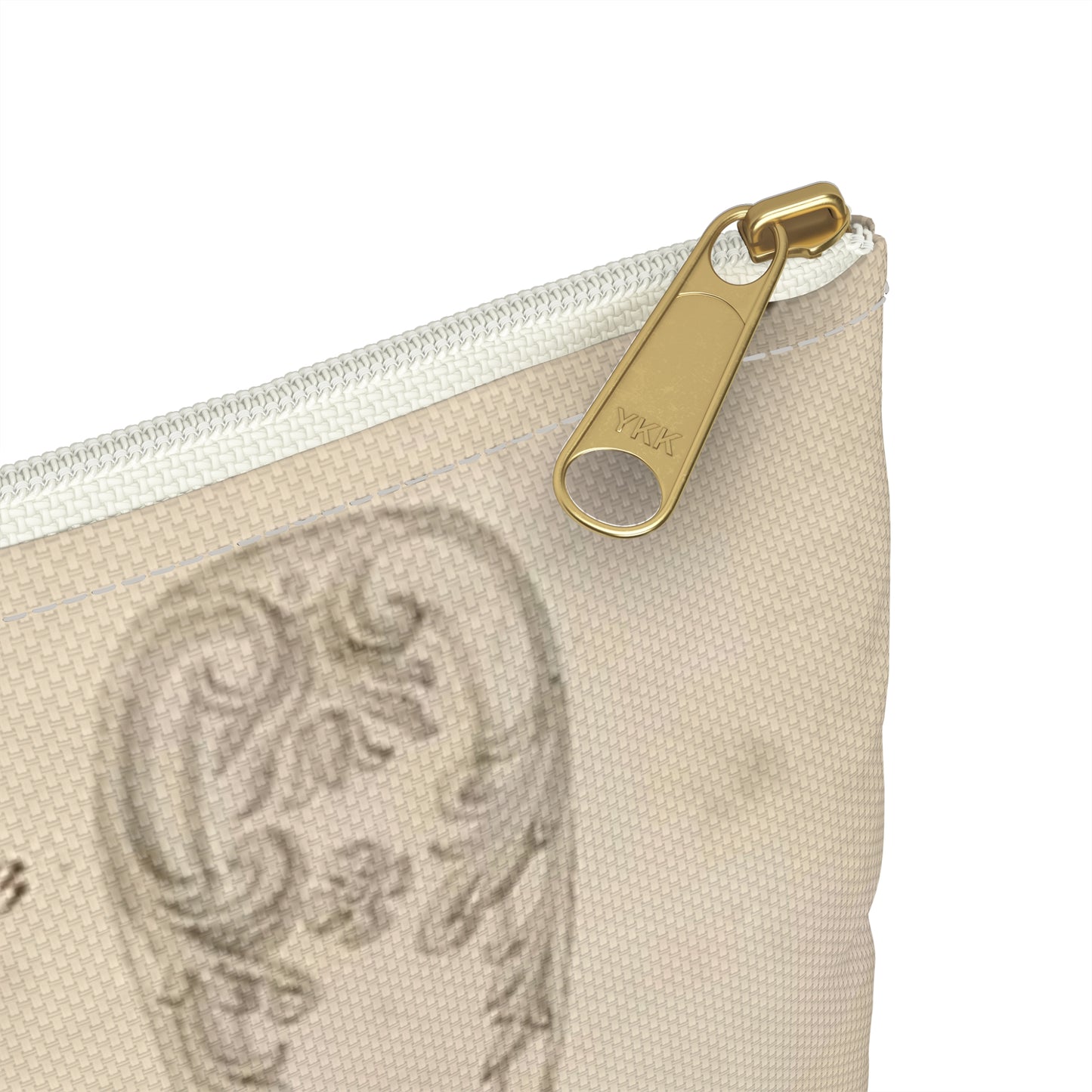 Patent drawing - Drawing of Design for Silver Forks Public domain image Large Organizer Pouch with Black Zipper