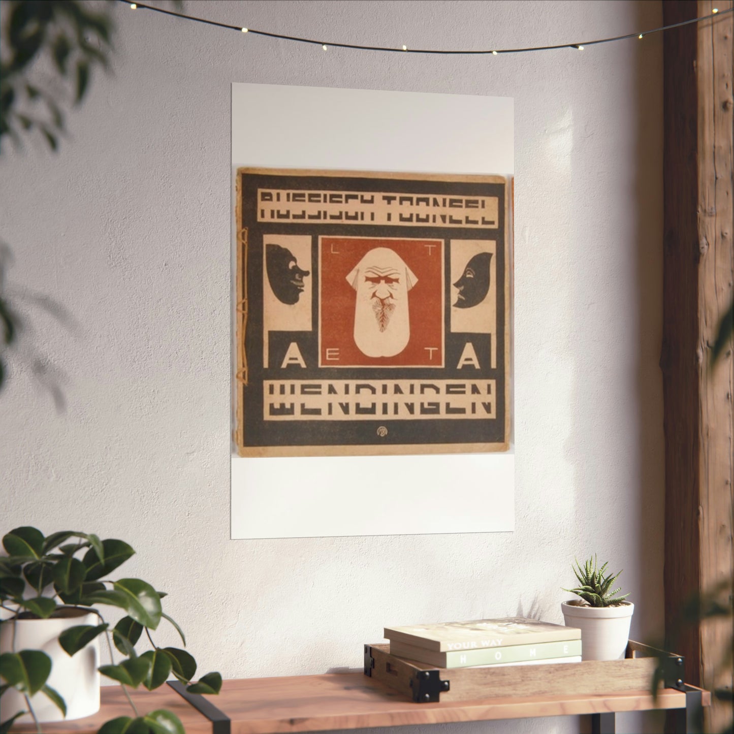 Wendingen 1929 Jessurun de Mesquita High Quality Matte Wall Art Poster for Home, Office, Classroom