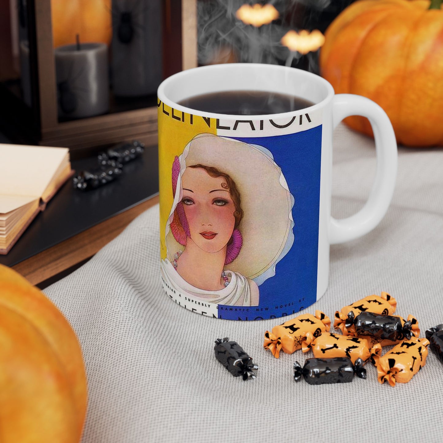 Delineator 1930-08 - Art Deco public domain image Beautiful Novelty Ceramic Coffee Mug 11oz