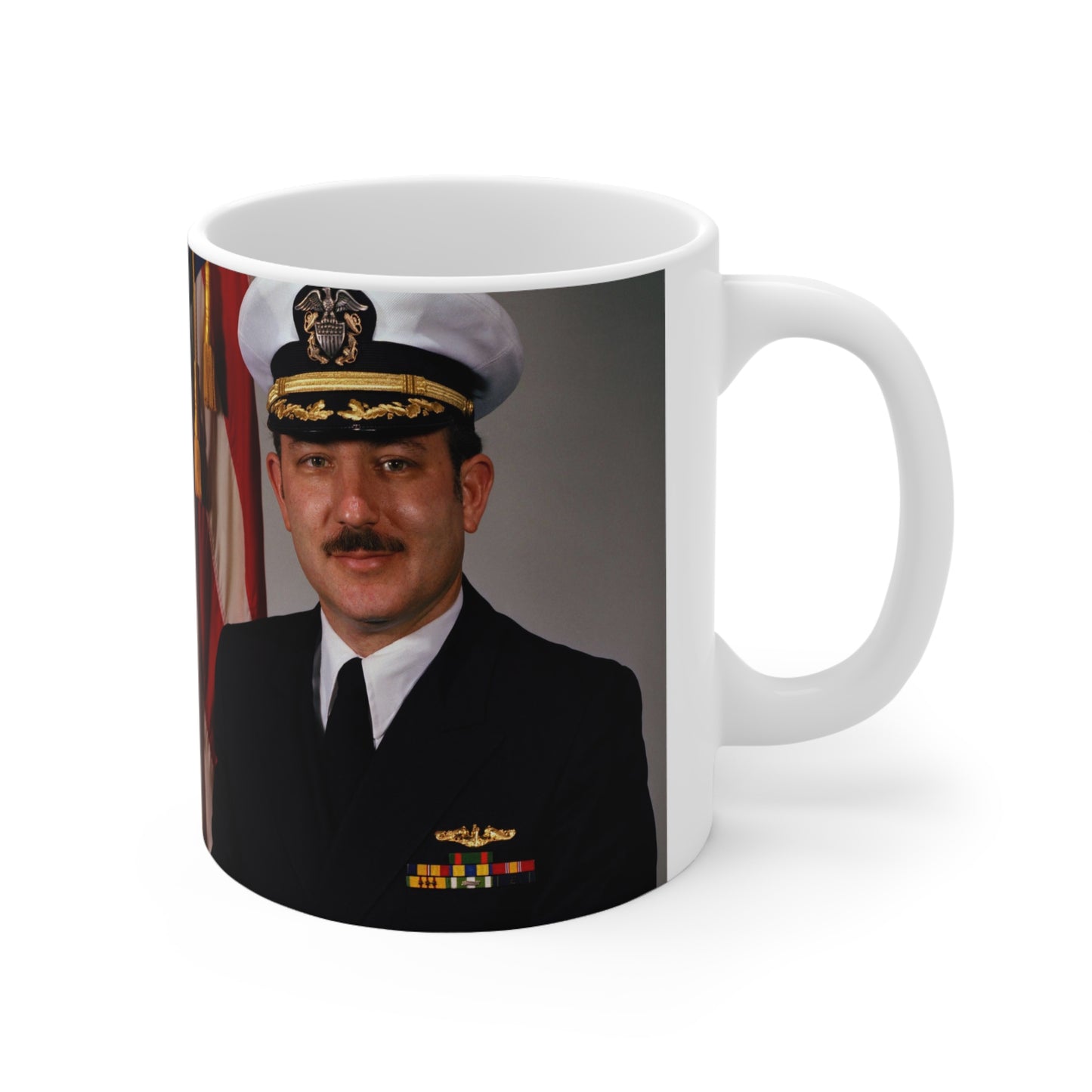 Commander Joel M. Greenberg, USN (covered) Ceramic Mug 11oz