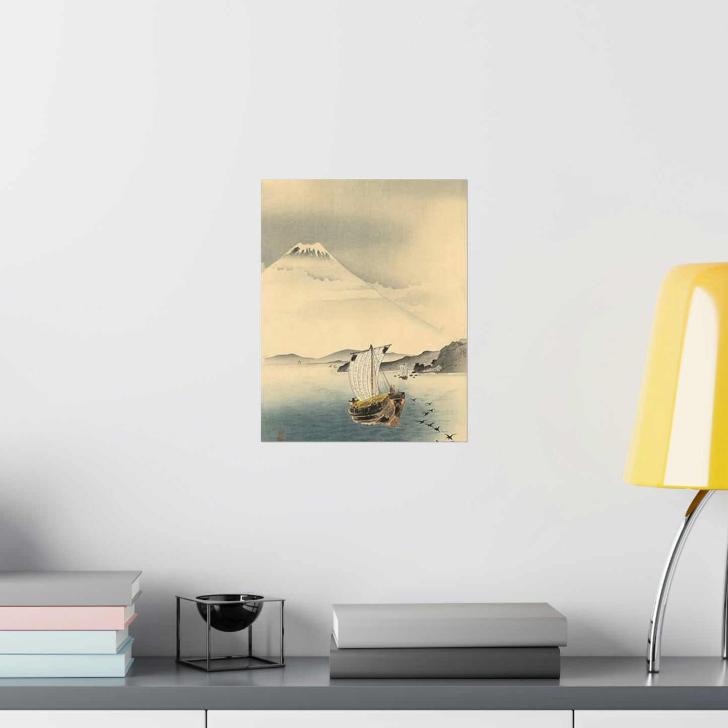 Koson - mount-fuji, Ohara Koson High Quality Matte Wall Art Poster for Home, Office, Classroom
