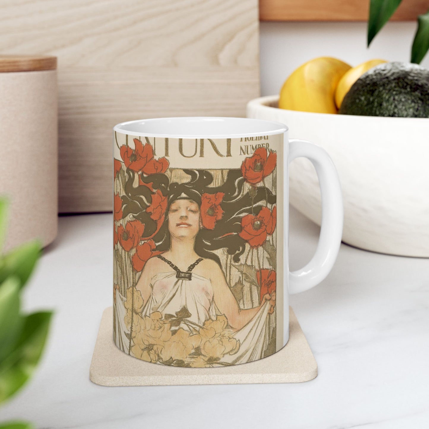 The century, August, midsummer holiday number Beautiful Novelty Ceramic Coffee Mug 11oz