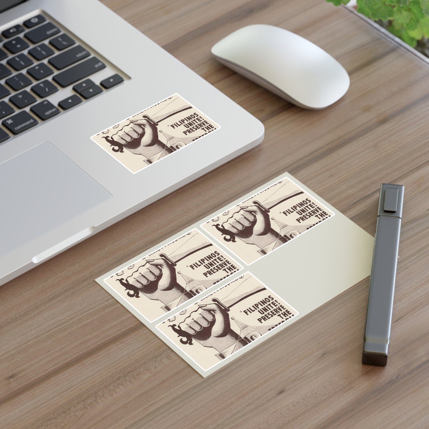 Cry of Balintawak - Drawing. Public domain image. Laminated UV Protective Vinyl Stickers