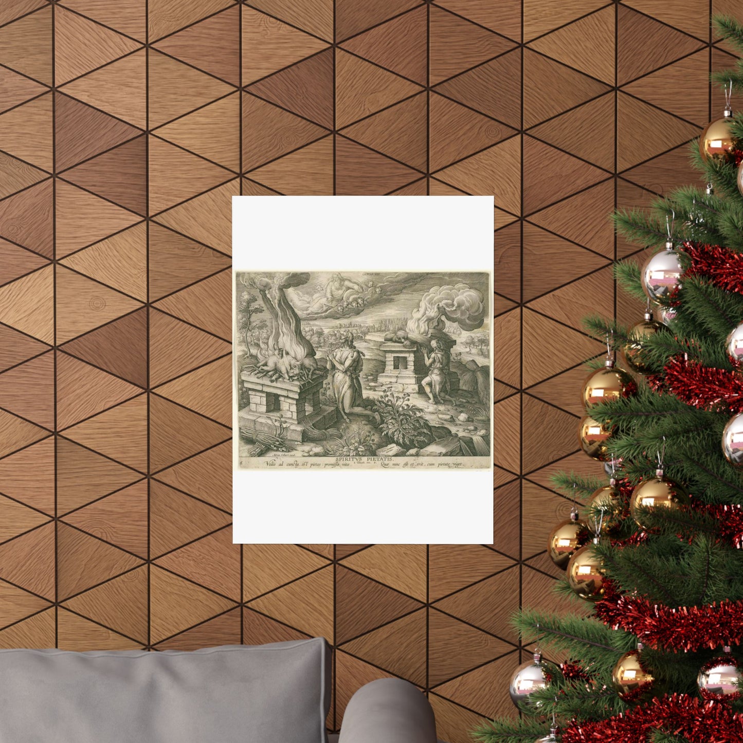 Offer van Abel: de gave van godsdienstigheid High Quality Matte Wall Art Poster for Home, Office, Classroom