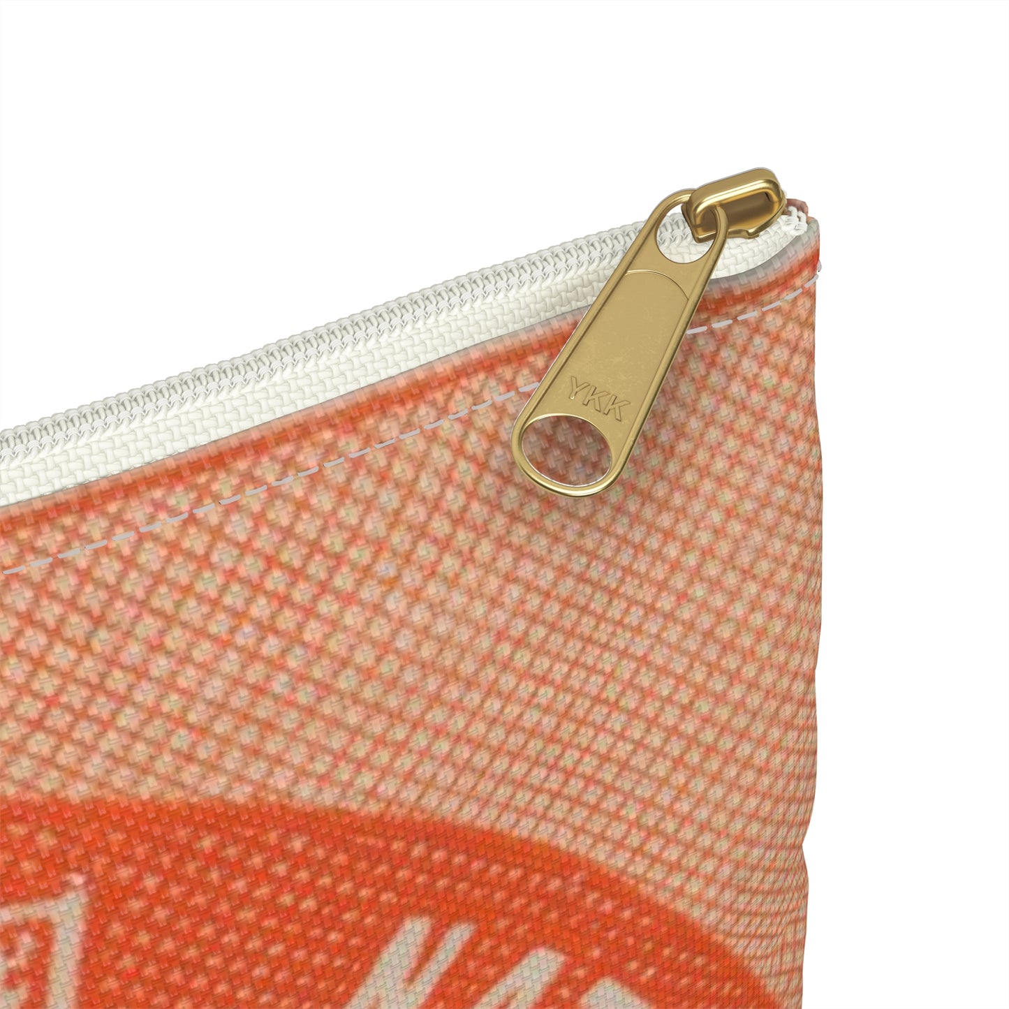 Frimärke ur Gösta Bodmans filatelistiska motivsamling, påbörjad 1950.Frimärke från Nations Unies 1958. Motiv av F. N.- märket. Large Organizer Pouch with Black Zipper