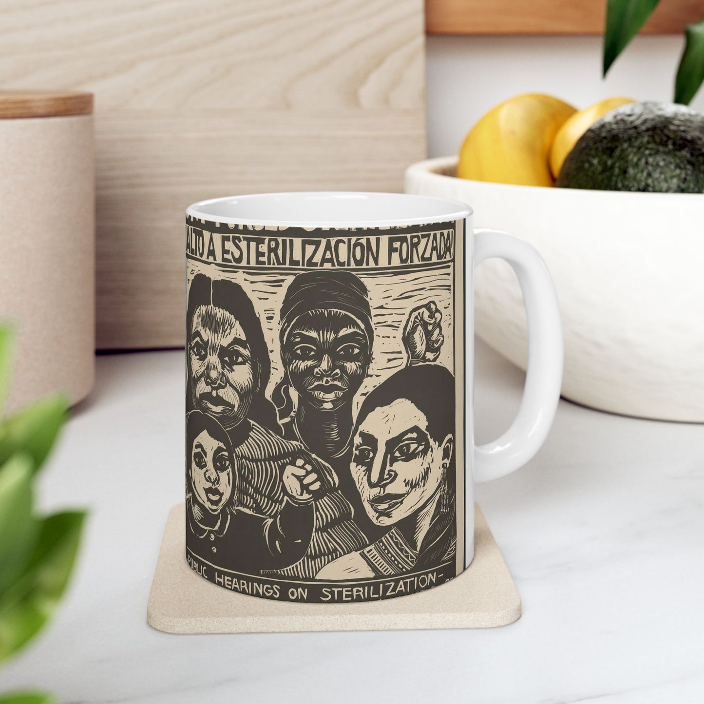 Stop forced sterilization - American Art Poster Beautiful Novelty Ceramic Coffee Mug 11oz